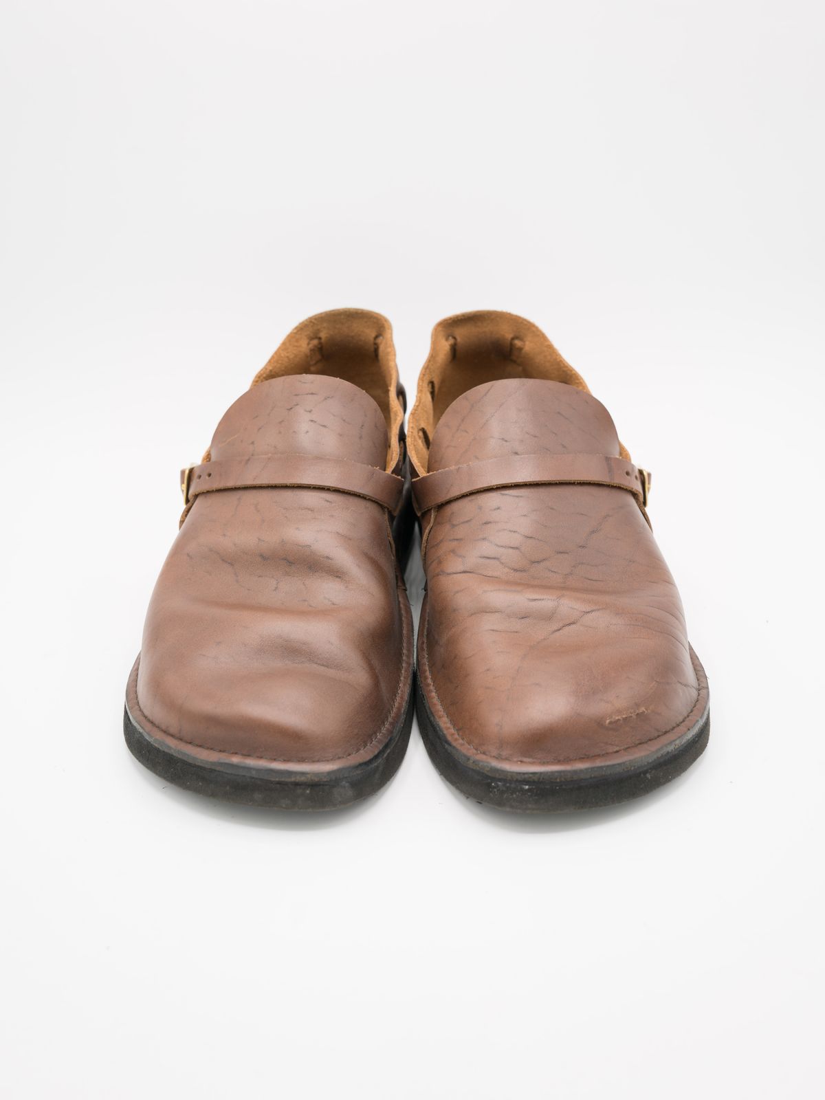 Photo by J_L on December 1, 2023 of the Aurora Shoe Co. Middle English in Horween Brown Chromexcel.