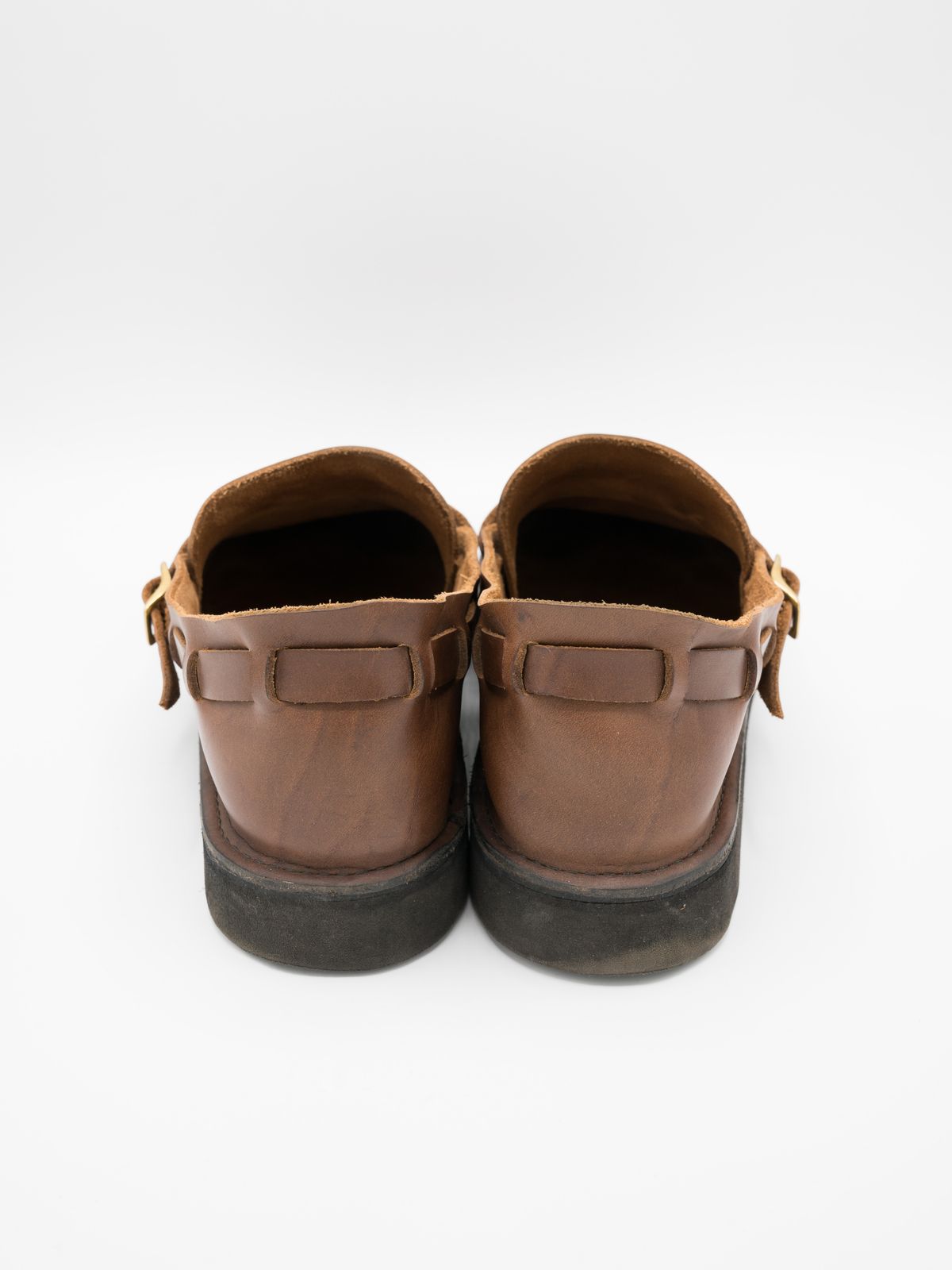 Photo by J_L on January 4, 2024 of the Aurora Shoe Co. Middle English in Horween Brown Chromexcel.