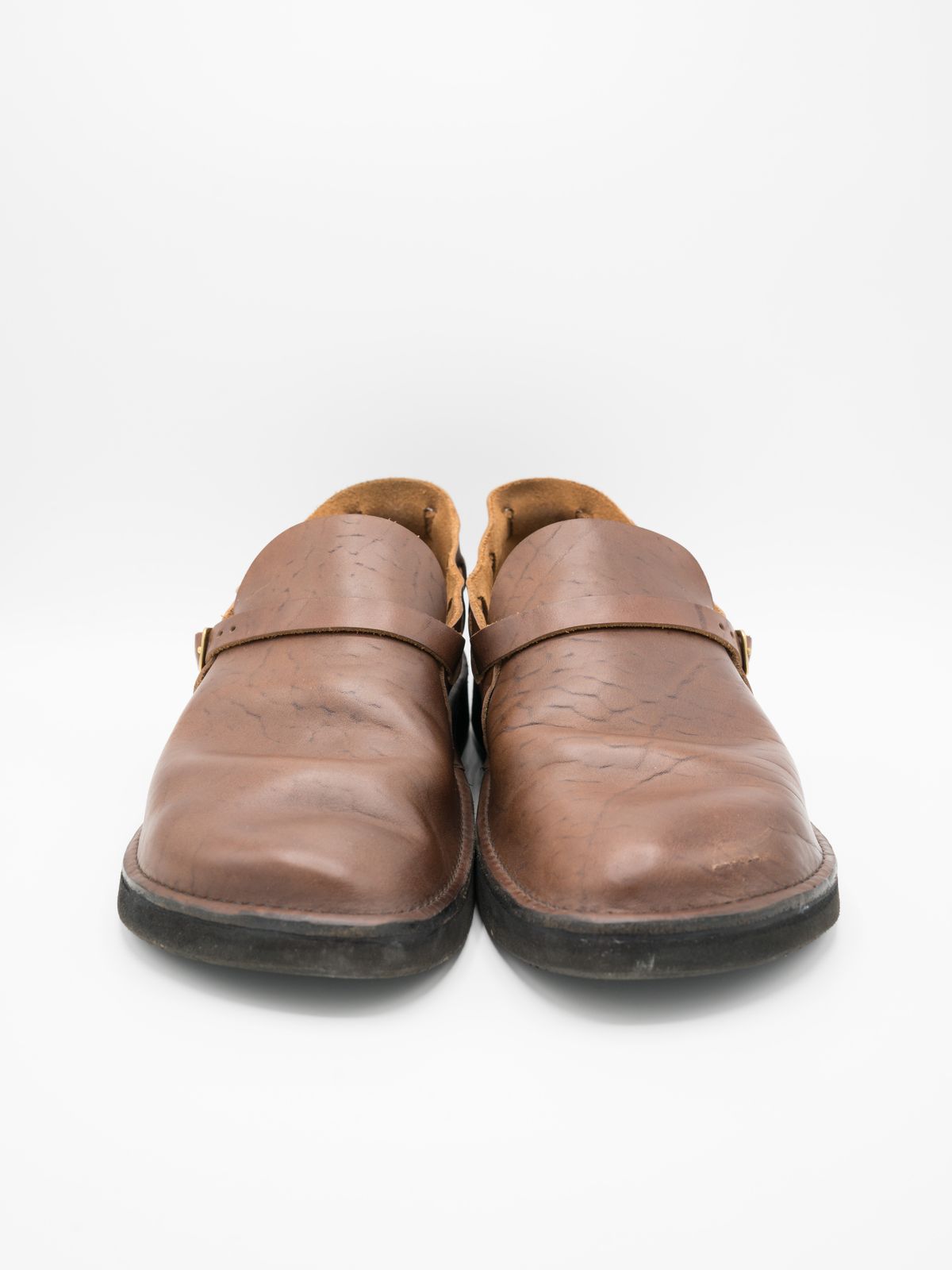 Photo by J_L on January 4, 2024 of the Aurora Shoe Co. Middle English in Horween Brown Chromexcel.