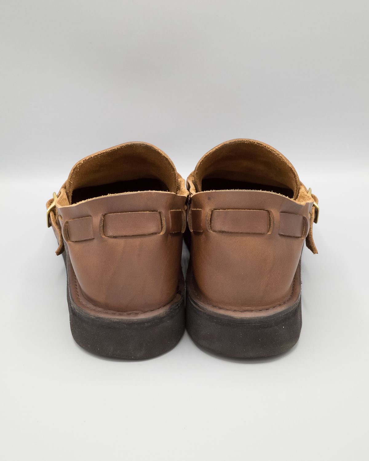 Photo by J_L on April 5, 2024 of the Aurora Shoe Co. Middle English in Horween Brown Chromexcel.