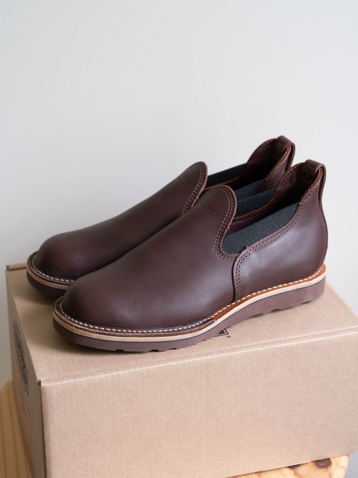 Photo by J_L on June 23, 2025 of the Wesco Romeo in Seidel Brown Oil Tan.