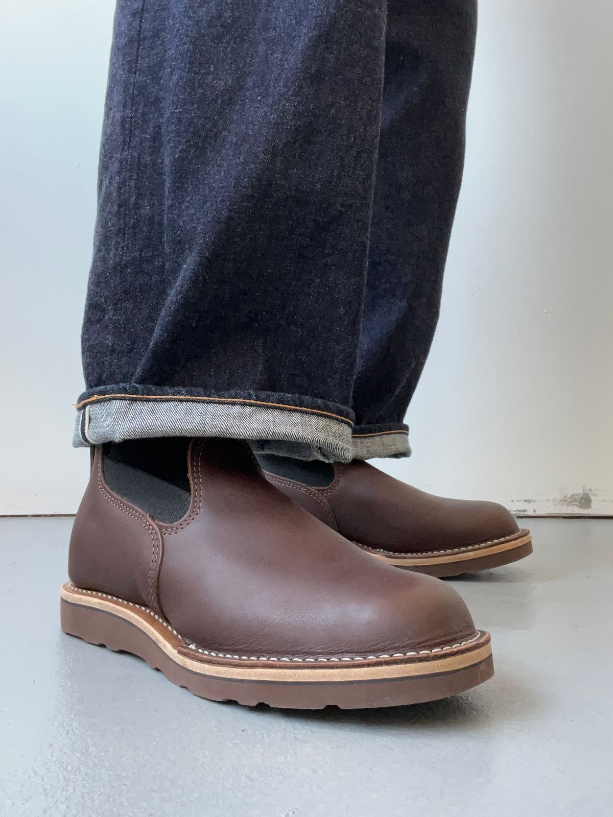 Photo by J_L on September 1, 2025 of the Wesco Romeo in Seidel Brown Oil Tan.