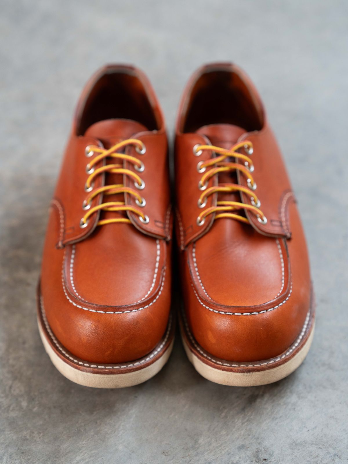Photo by J_L on October 18, 2025 of the Red Wing Shop Moc Oxford in S.B. Foot Oro Legacy.