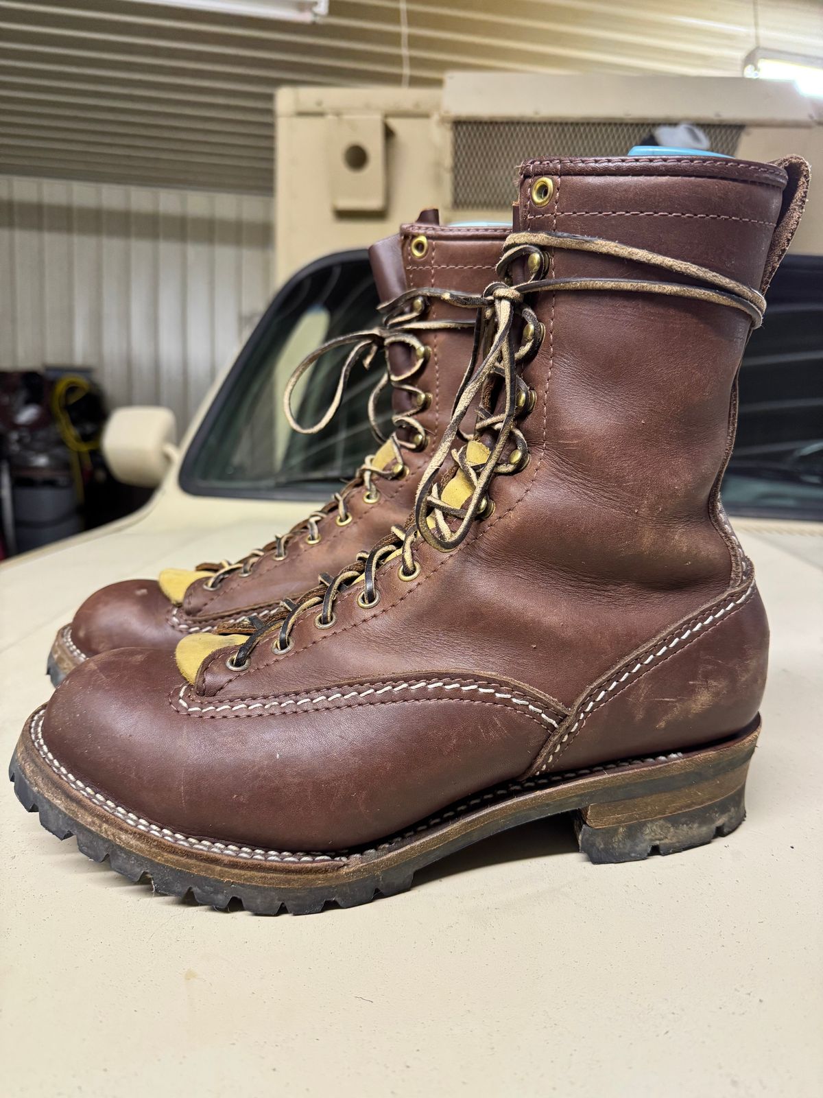 Photo by thechadthetnbootguy on January 6, 2025 of the Wesco Jobmaster in Seidel Brown Domain.