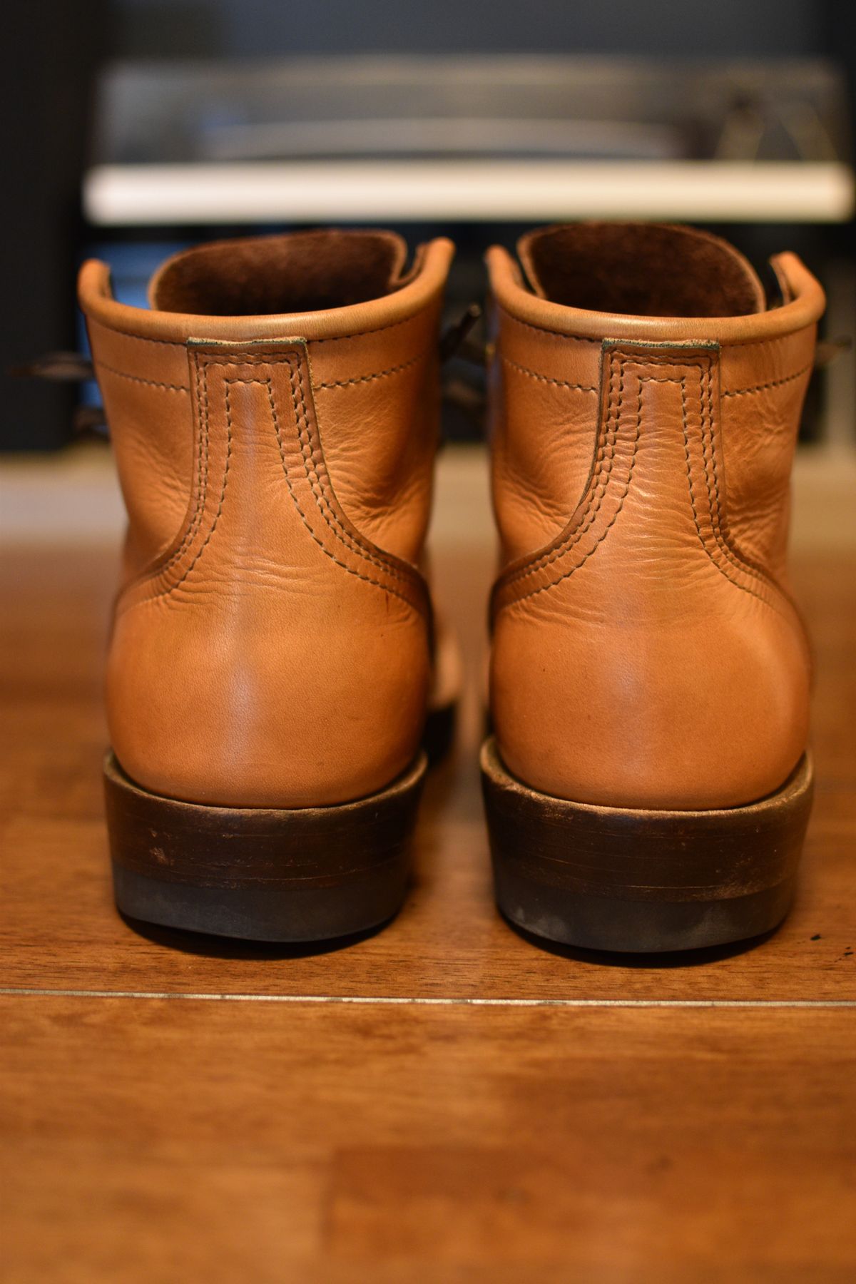 Photo by SKopp on April 3, 2026 of the Nicks MTO in Horween Light Natural Dublin.