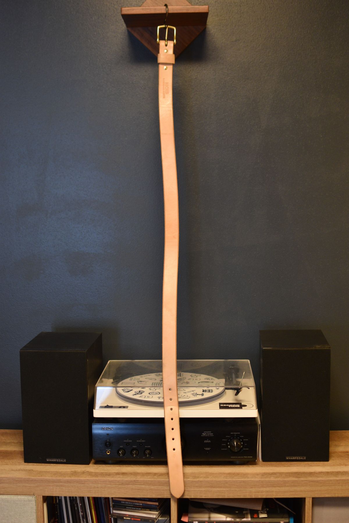 Photo by SKopp on November 29, 2025 of the Nicks Heavy Duty Work Belt in Wickett & Craig Natural Veg Tan.