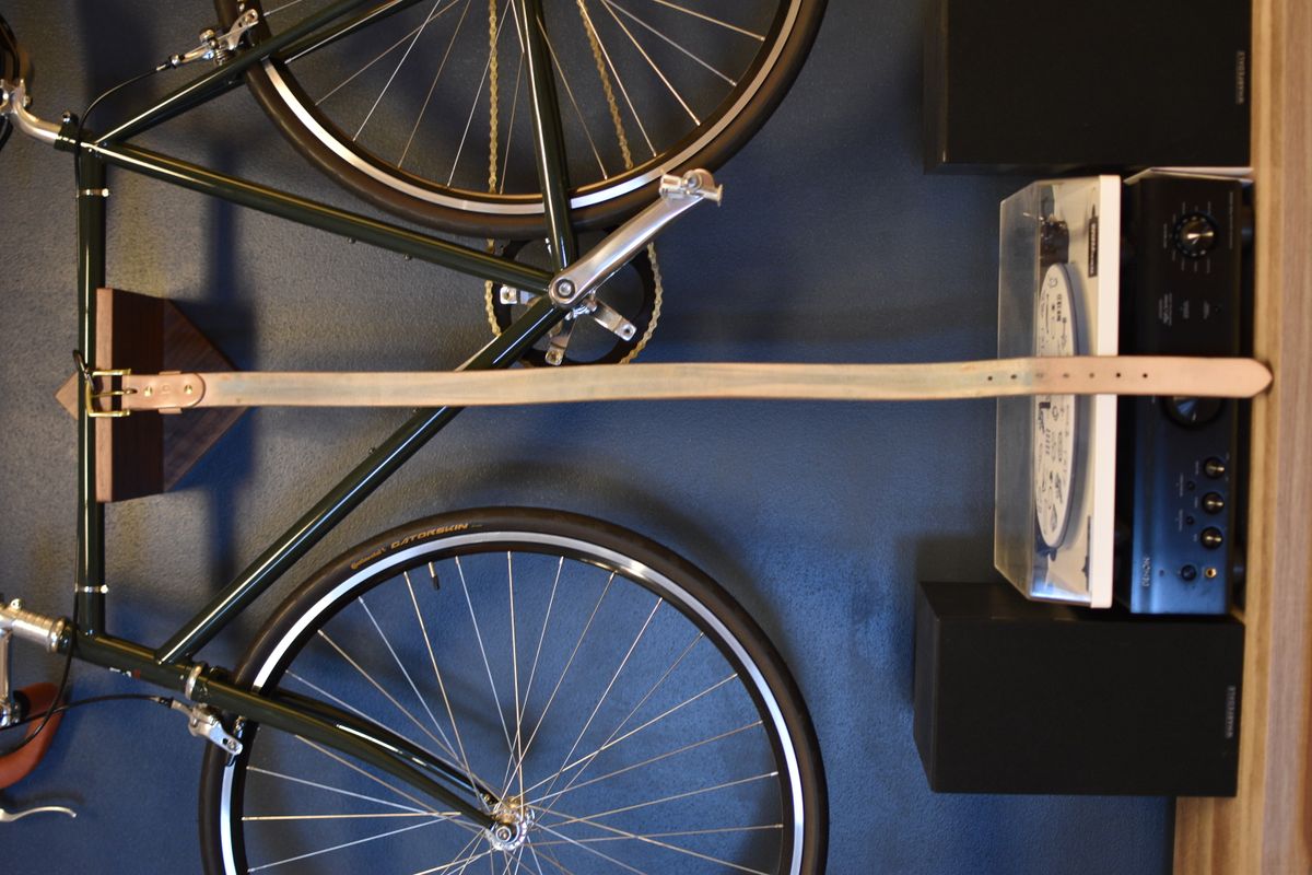 Photo by SKopp on January 1, 2026 of the Nicks Heavy Duty Work Belt in Wickett & Craig Natural Veg Tan.