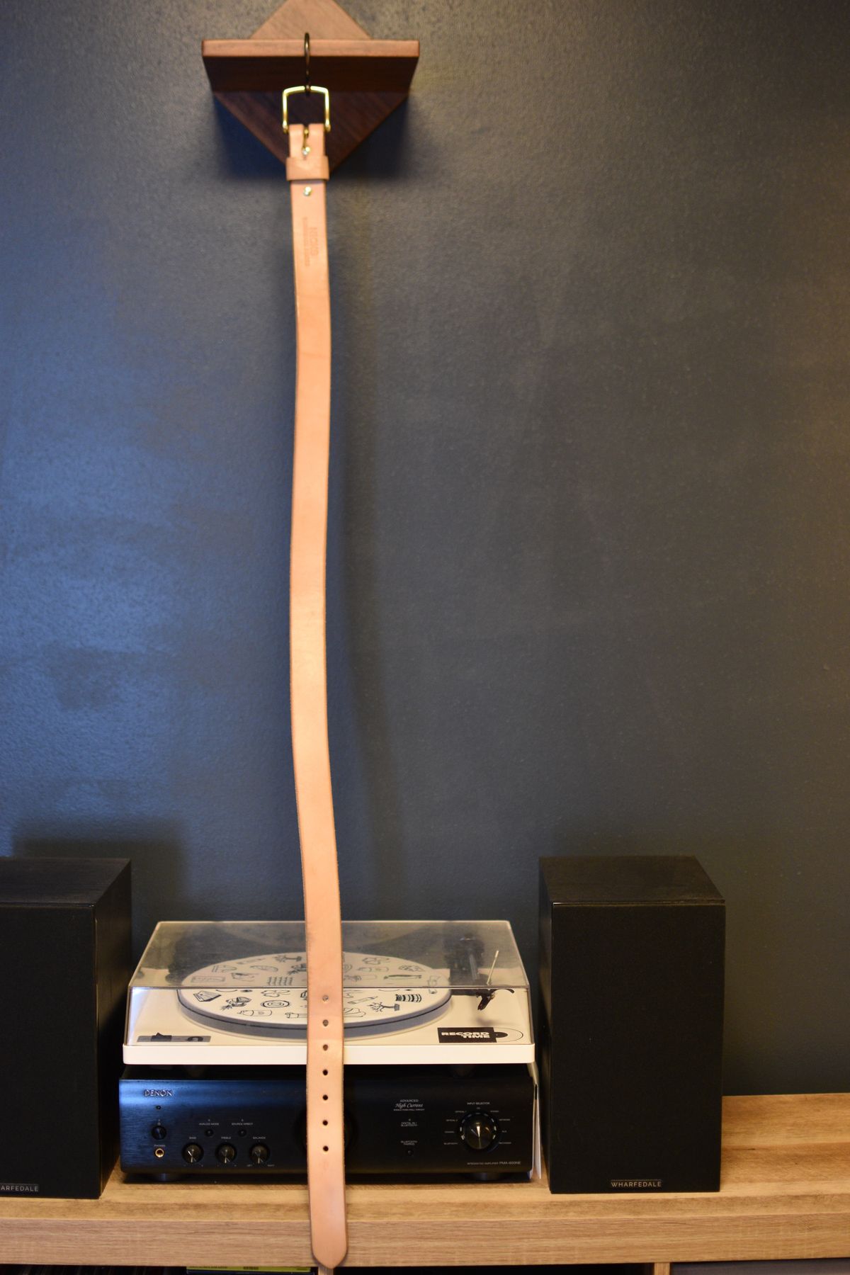 Photo by SKopp on February 1, 2026 of the Nicks Heavy Duty Work Belt in Wickett & Craig Natural Veg Tan.