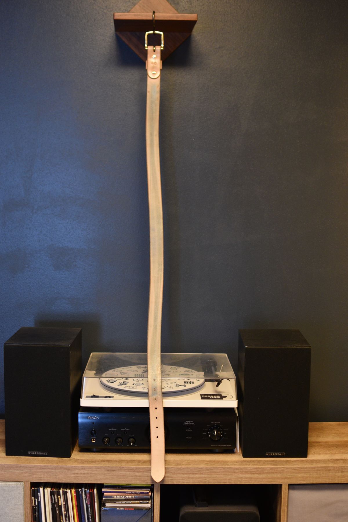 Photo by SKopp on February 1, 2026 of the Nicks Heavy Duty Work Belt in Wickett & Craig Natural Veg Tan.