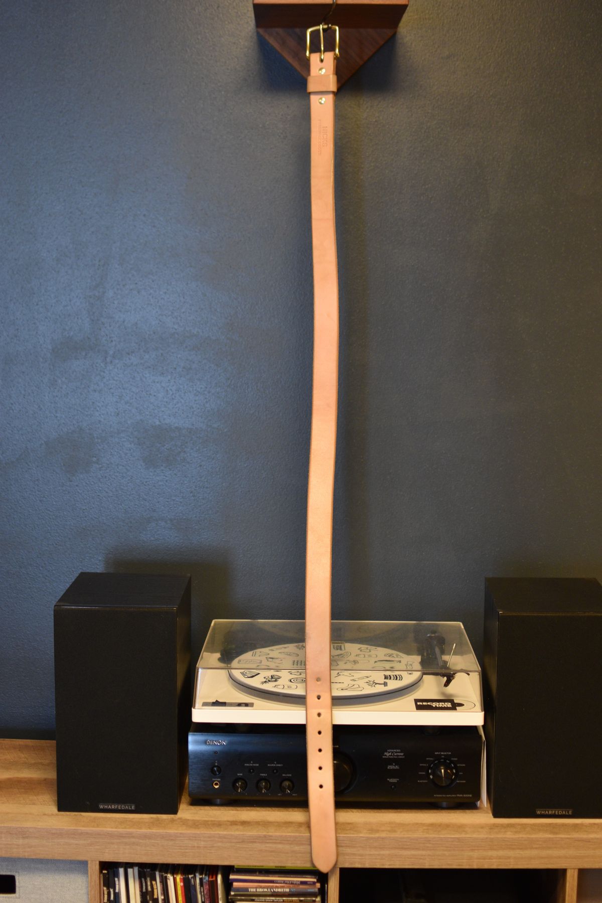 Photo by SKopp on March 1, 2026 of the Nicks Heavy Duty Work Belt in Wickett & Craig Natural Veg Tan.