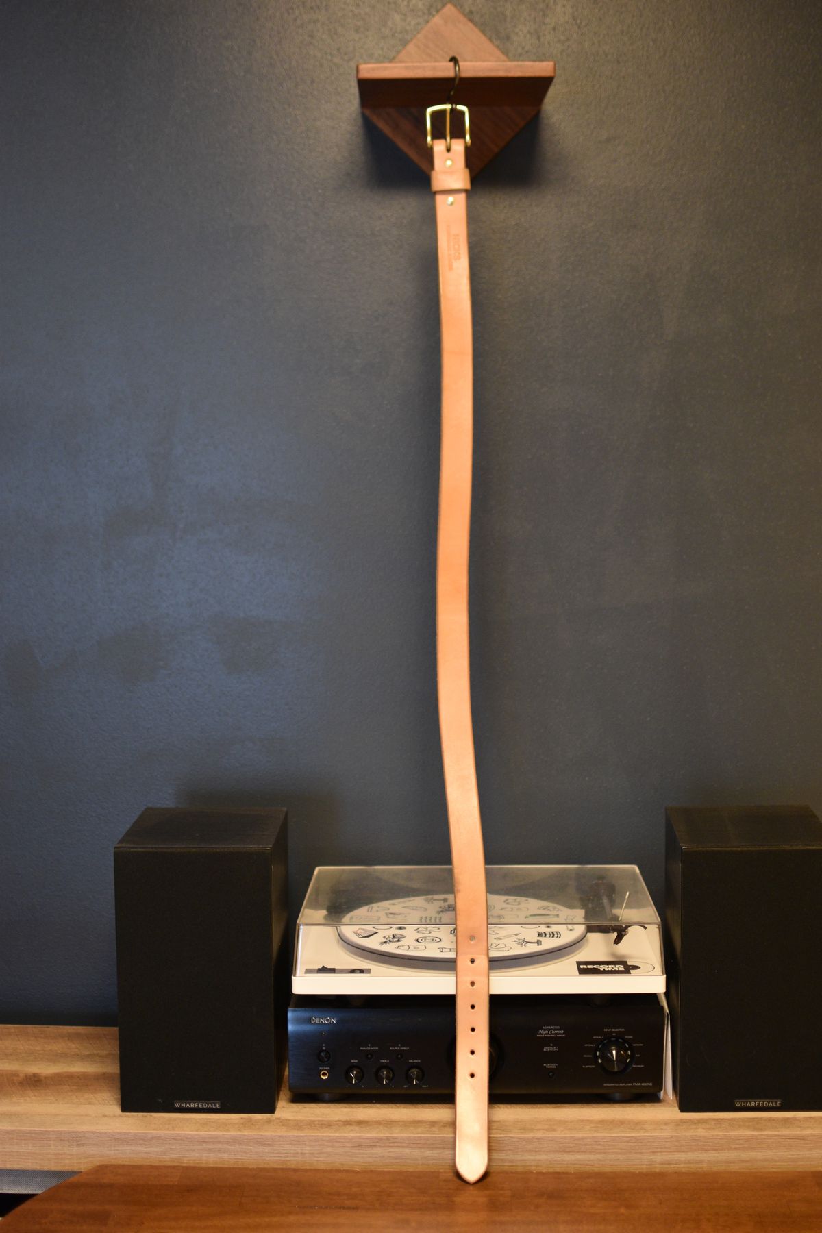 Photo by SKopp on April 3, 2026 of the Nicks Heavy Duty Work Belt in Wickett & Craig Natural Veg Tan.