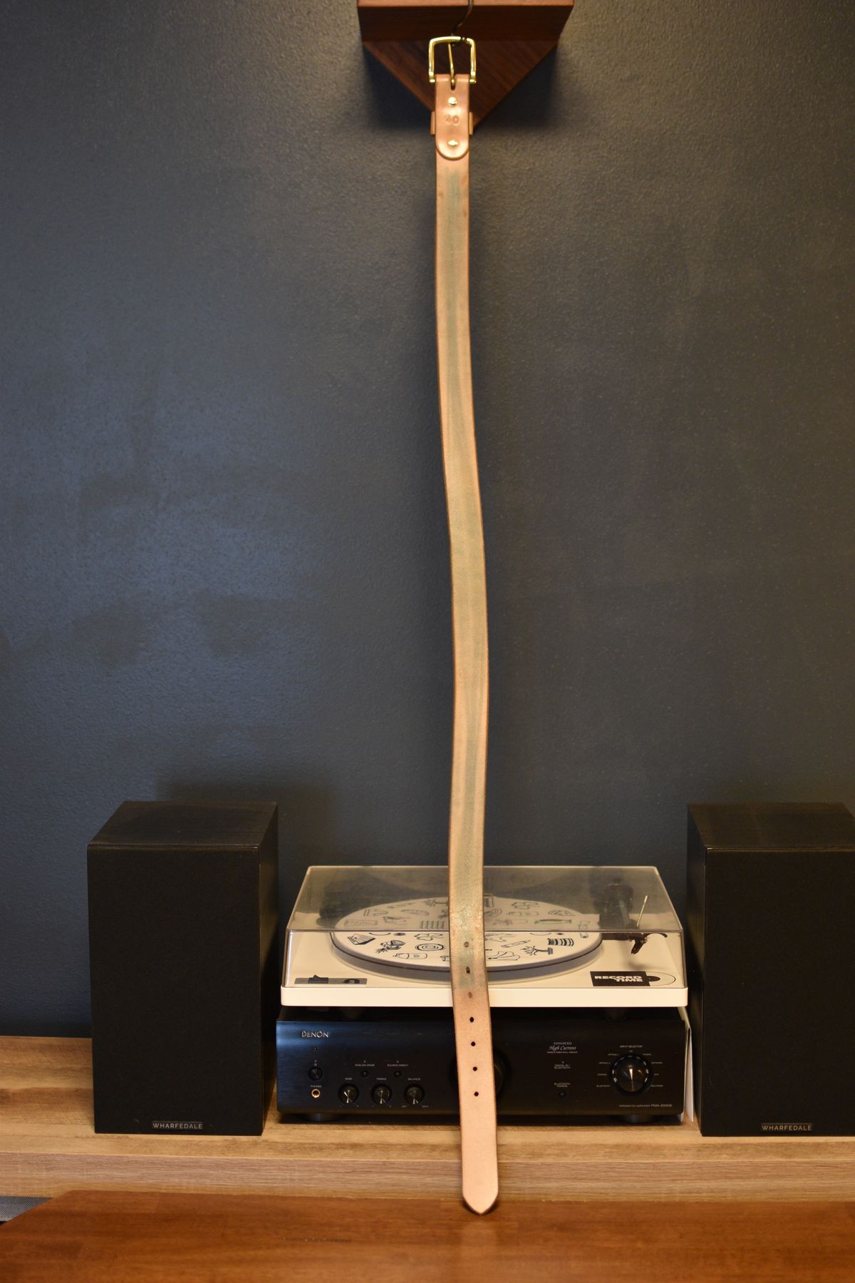 Photo by SKopp on April 3, 2026 of the Nicks Heavy Duty Work Belt in Wickett & Craig Natural Veg Tan.