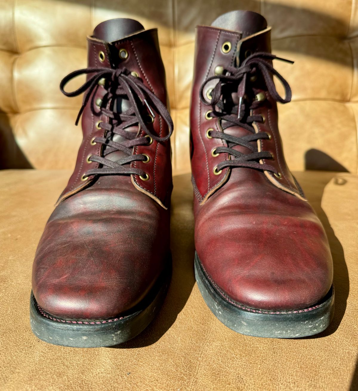 Photo by PatinaTechnodrome on November 4, 2024 of the Crux Deluxe Boondockers in Guidi House Cab.