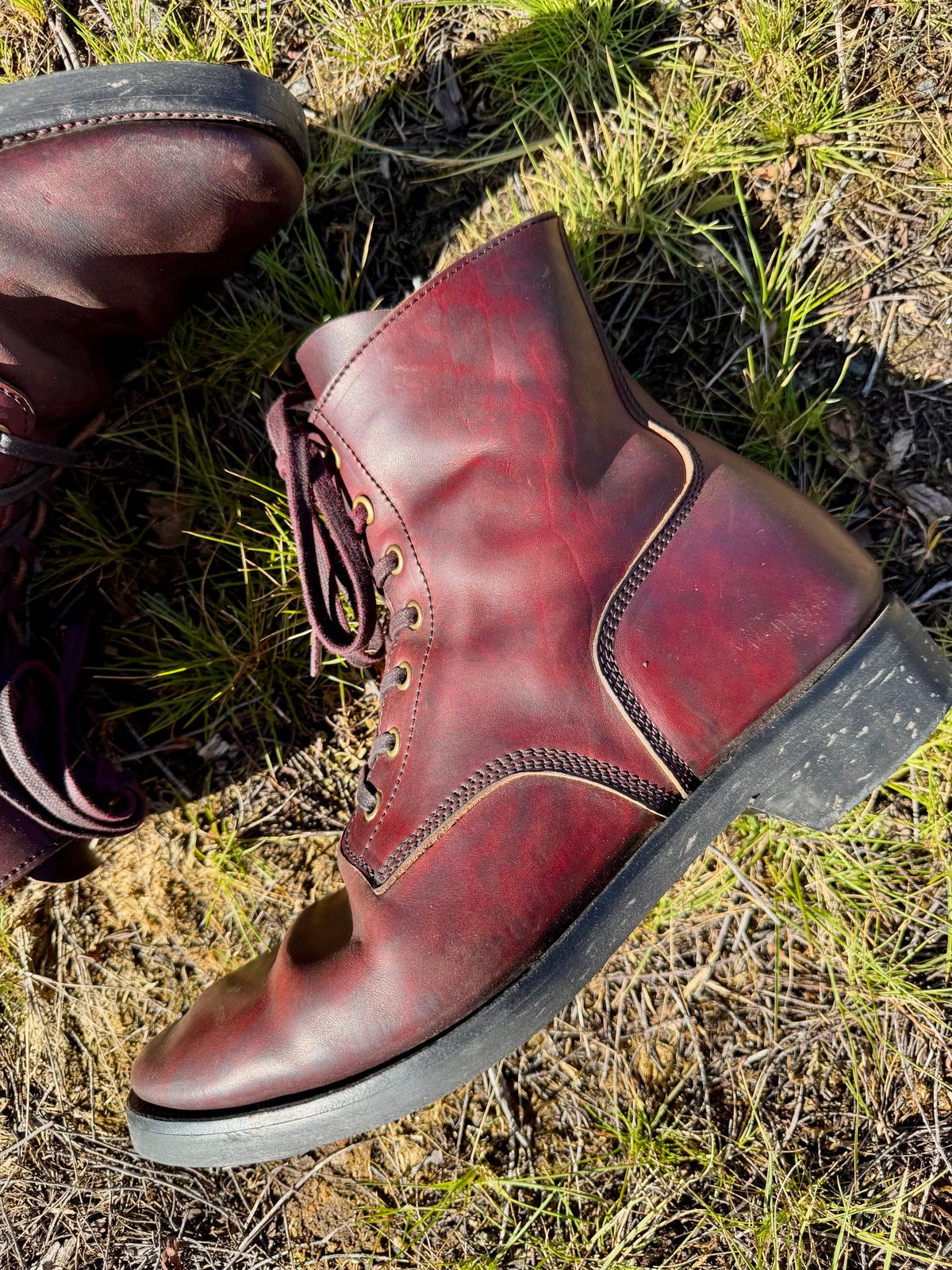 Photo by PatinaTechnodrome on February 2, 2025 of the Crux Deluxe Boondockers in Guidi House Cab.