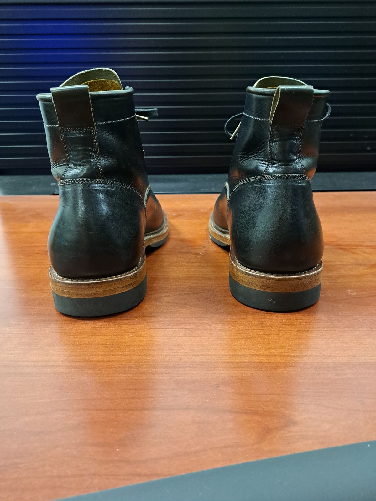 Photo by jdog21 on November 9, 2022 of the Sagara Valiant in Badalassi Carlo Oliva Minerva Overdyed Black.