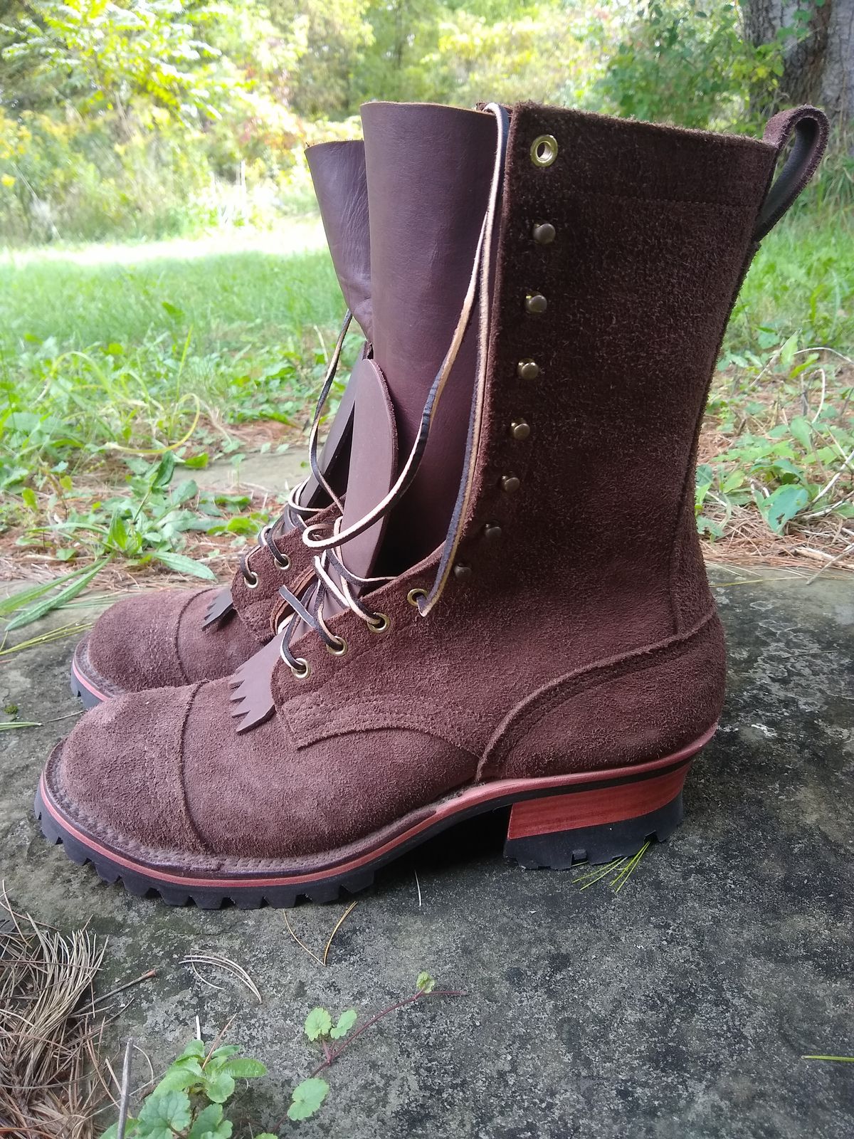 Photo by darknova306 on October 1, 2022 of the Nicks BuilderPro in Seidel 1964 Walnut Roughout.