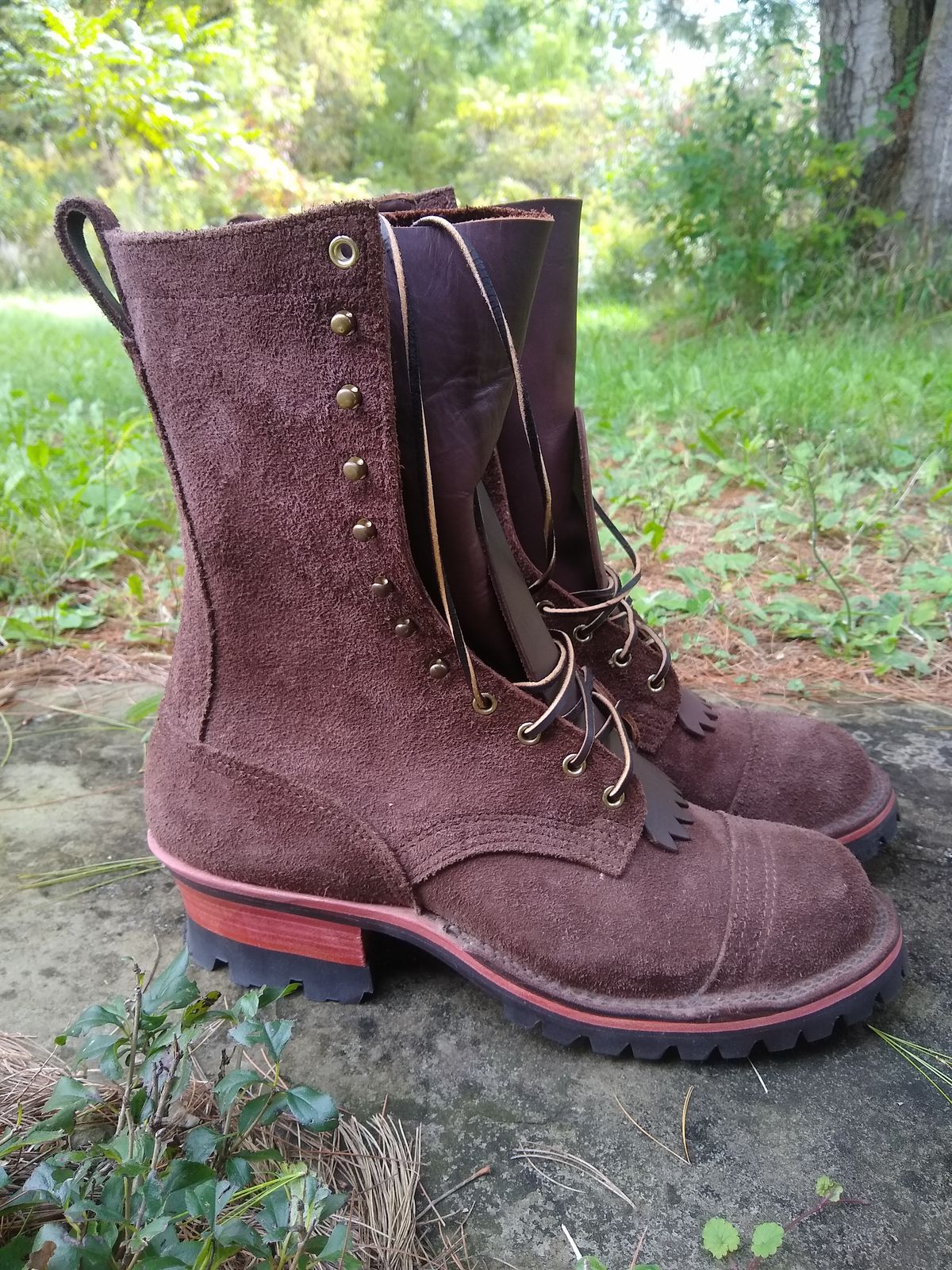 Photo by darknova306 on October 1, 2022 of the Nicks BuilderPro in Seidel 1964 Walnut Roughout.
