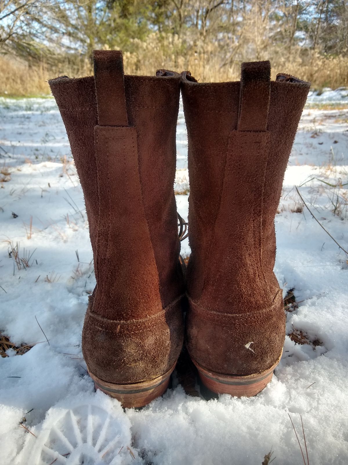 Photo by darknova306 on December 1, 2022 of the Nicks BuilderPro in Seidel 1964 Walnut Roughout.