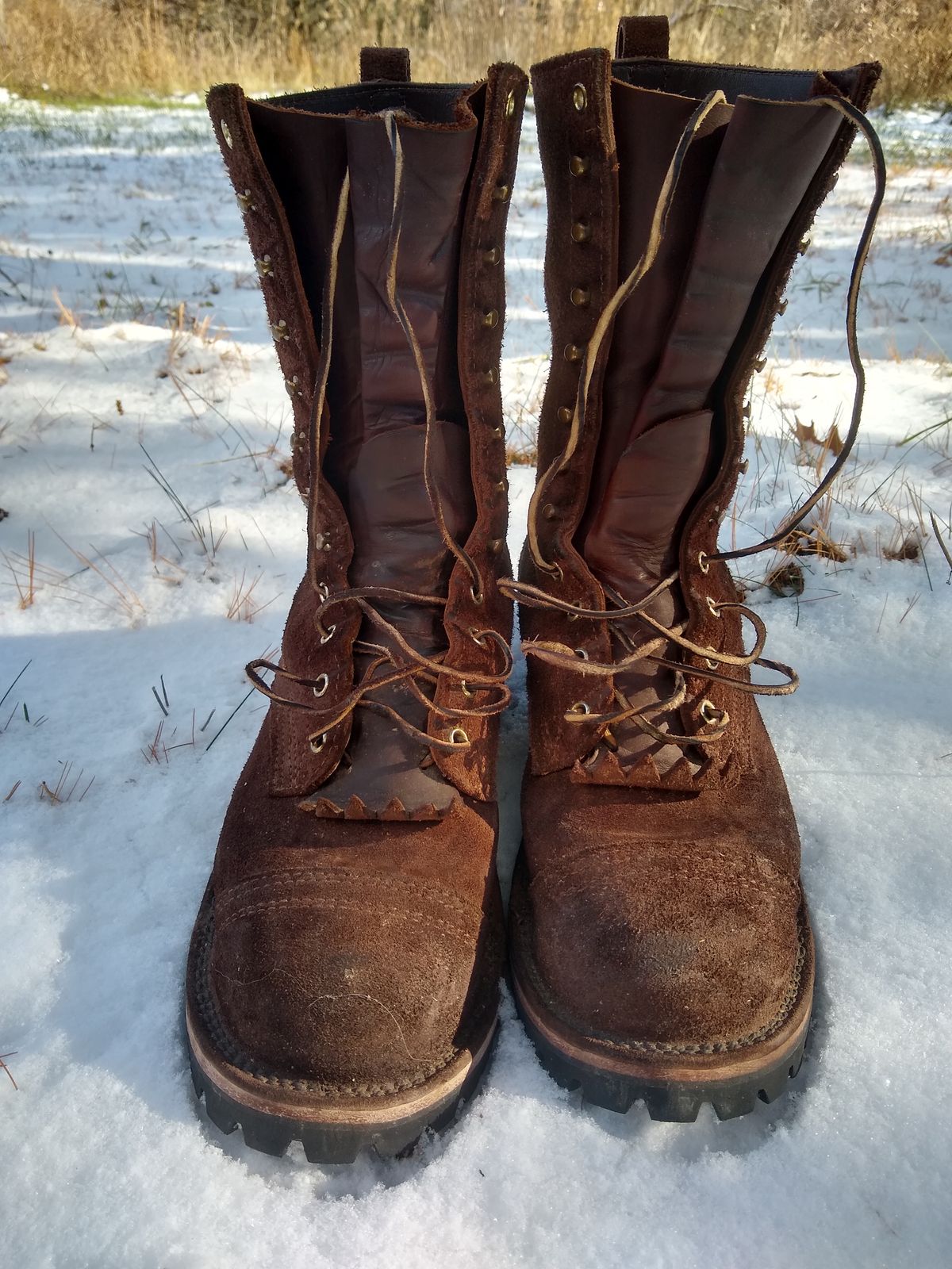 Photo by darknova306 on December 1, 2022 of the Nicks BuilderPro in Seidel 1964 Walnut Roughout.