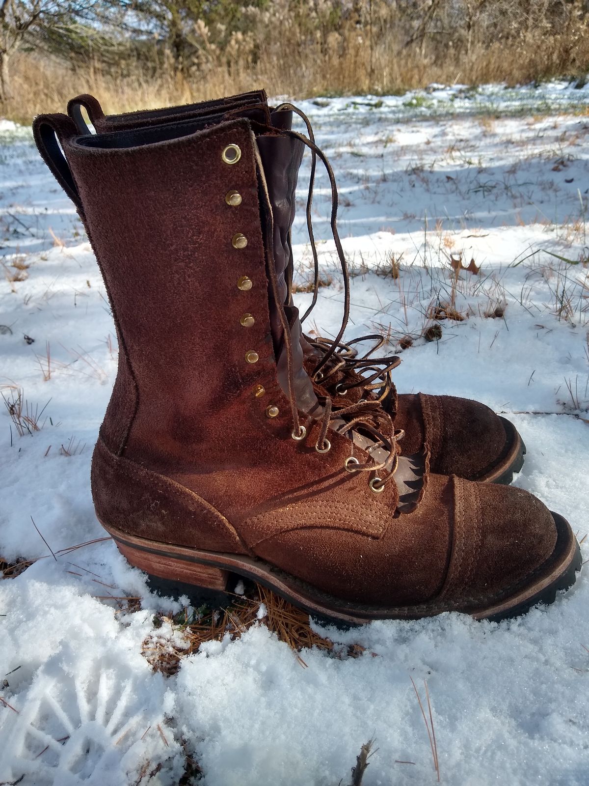 Photo by darknova306 on December 1, 2022 of the Nicks BuilderPro in Seidel 1964 Walnut Roughout.
