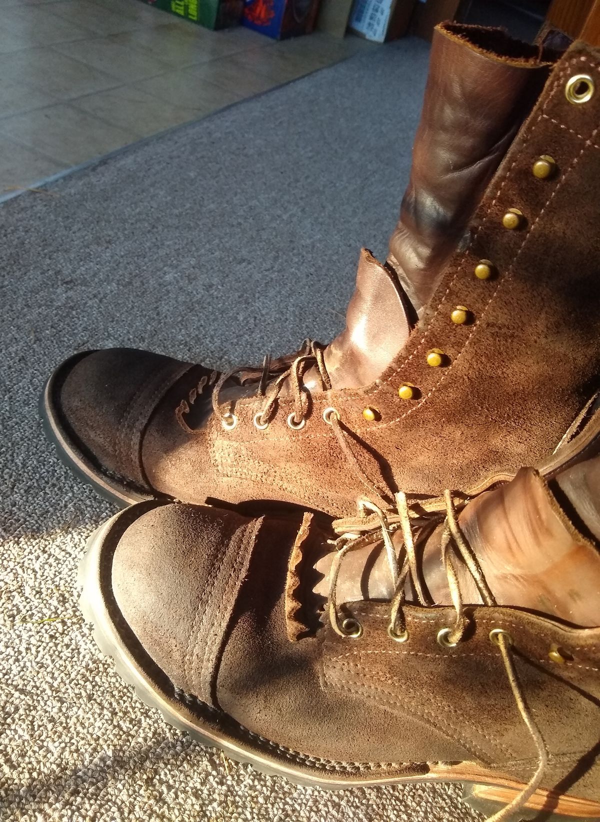 Photo by darknova306 on December 13, 2022 of the Nicks BuilderPro in Seidel 1964 Walnut Roughout.
