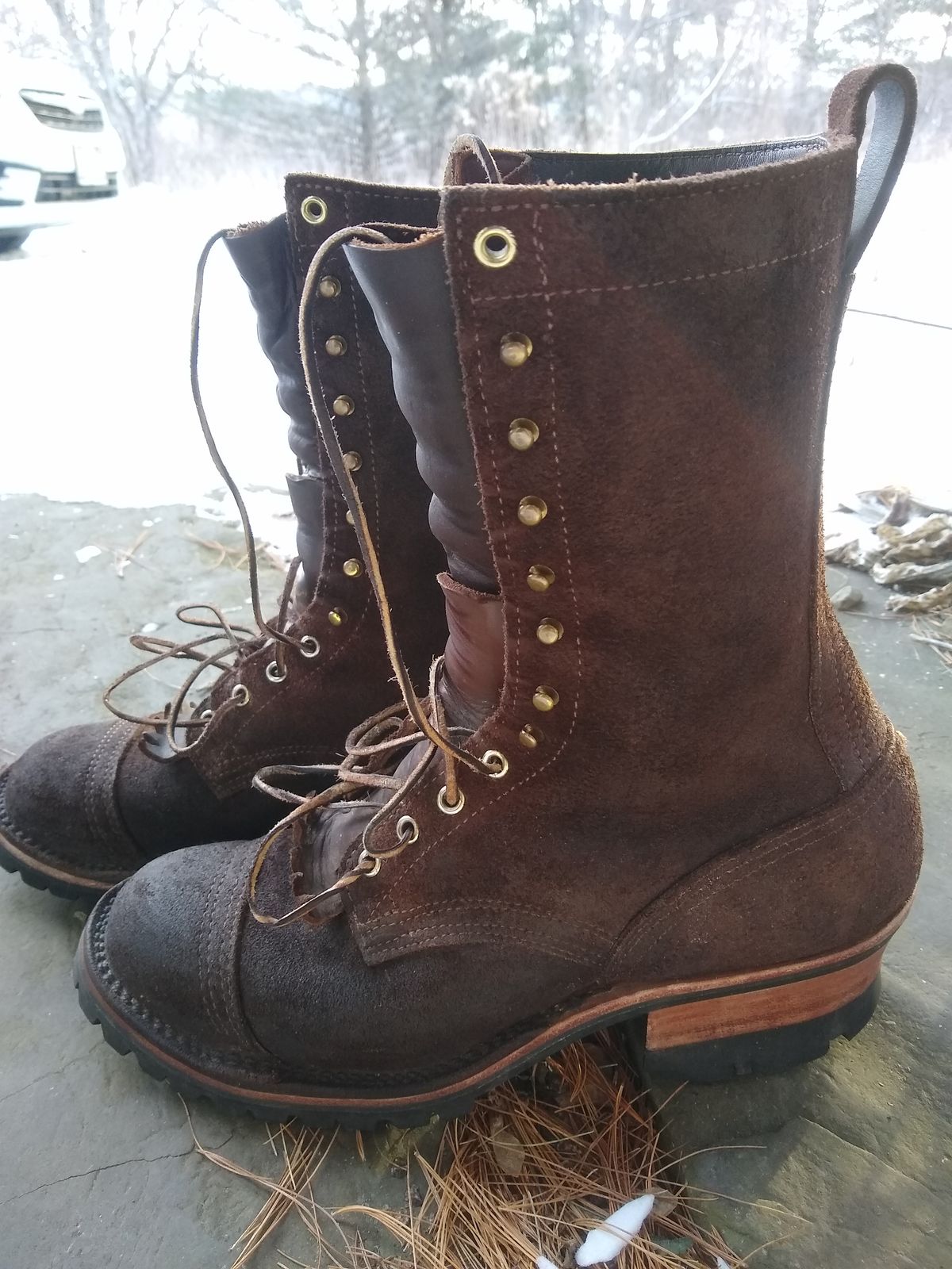 Photo by darknova306 on February 1, 2023 of the Nicks BuilderPro in Seidel 1964 Walnut Roughout.