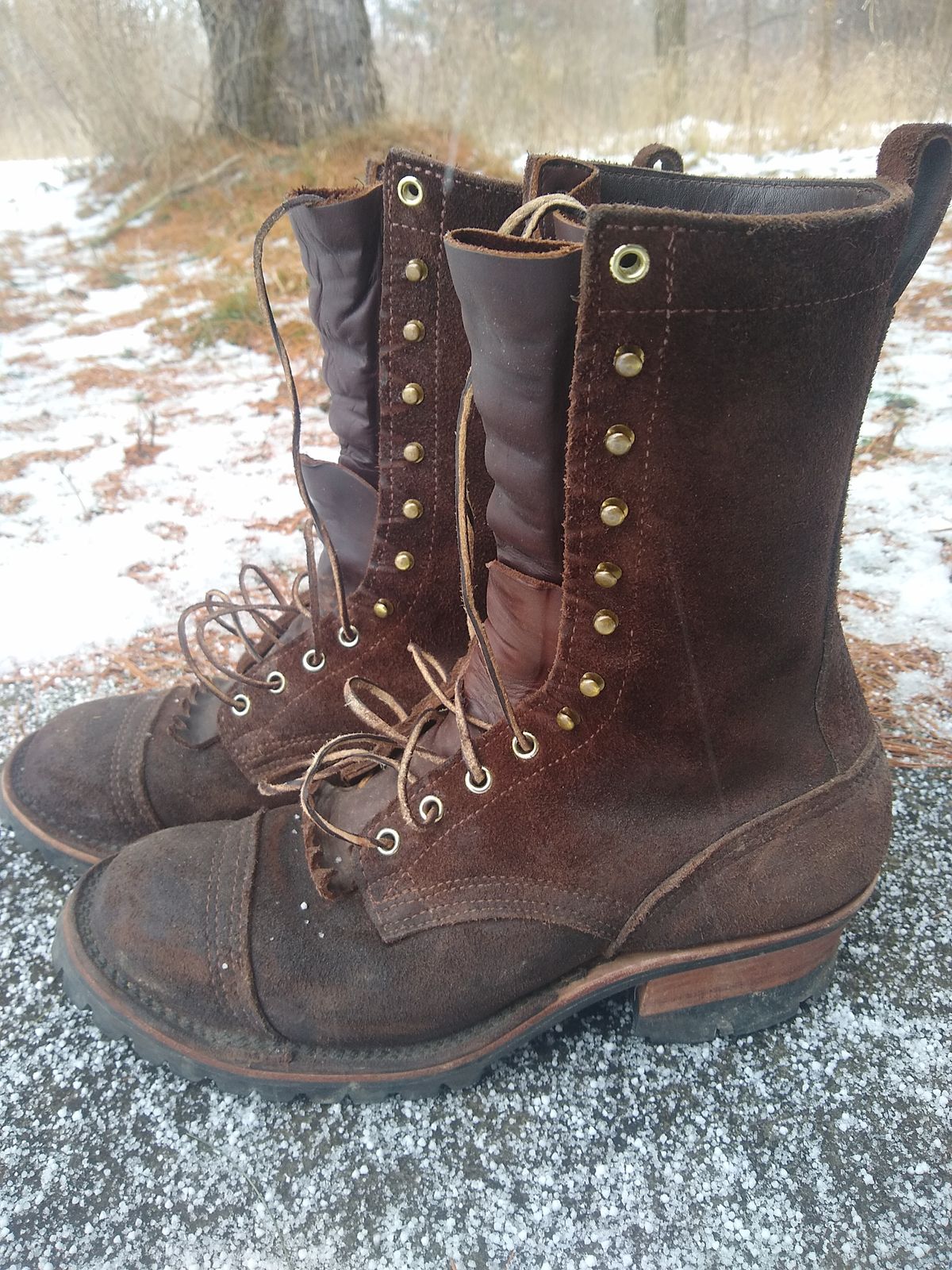 Photo by darknova306 on March 1, 2023 of the Nicks BuilderPro in Seidel 1964 Walnut Roughout.