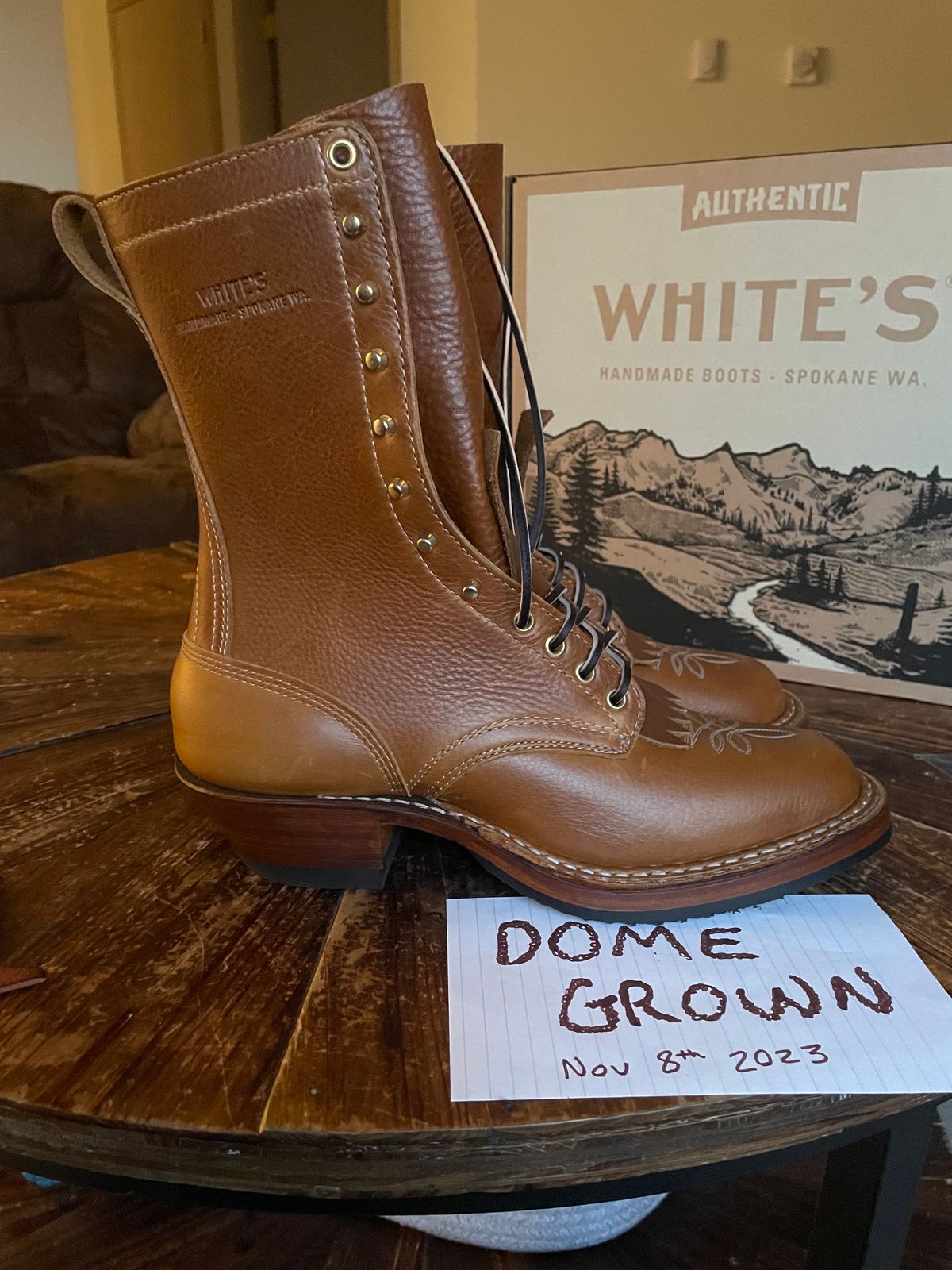 Photo by willschmidt on November 9, 2023 of the White's Packer in super top secret special golden congo.