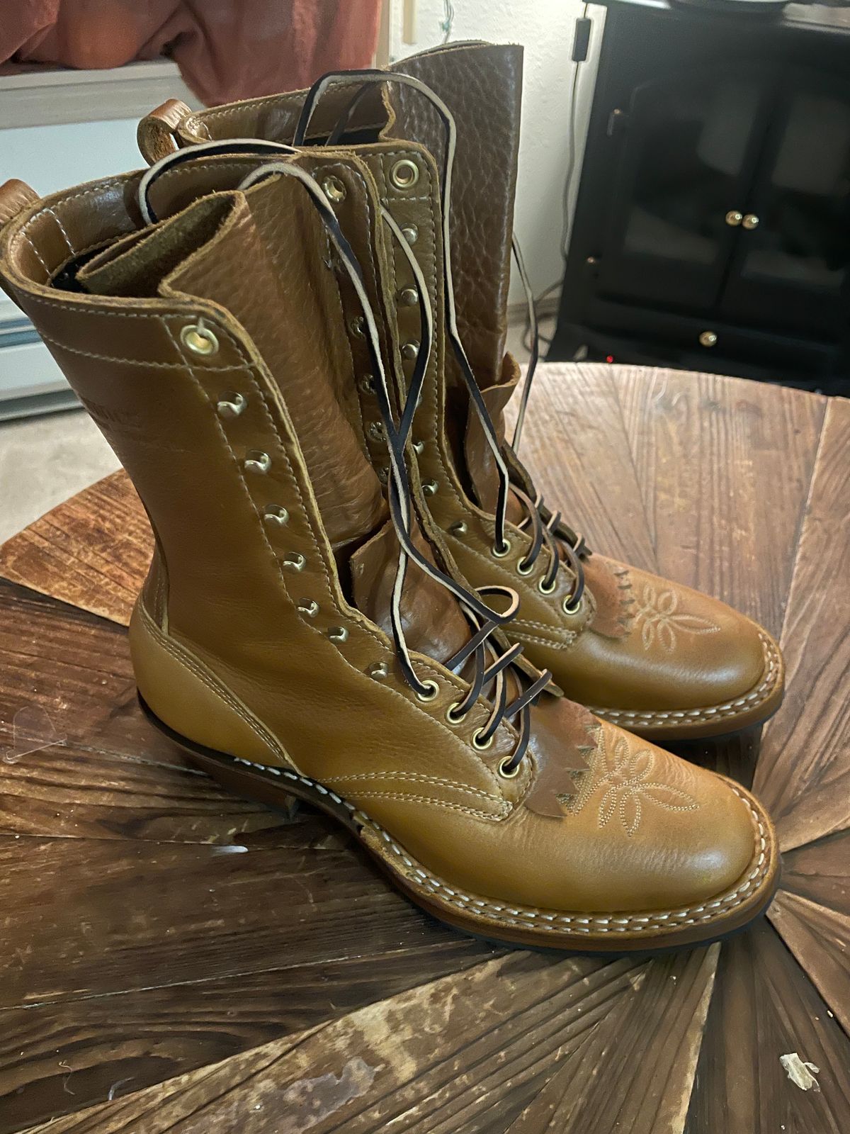 Photo by willschmidt on November 9, 2023 of the White's Packer in super top secret special golden congo.