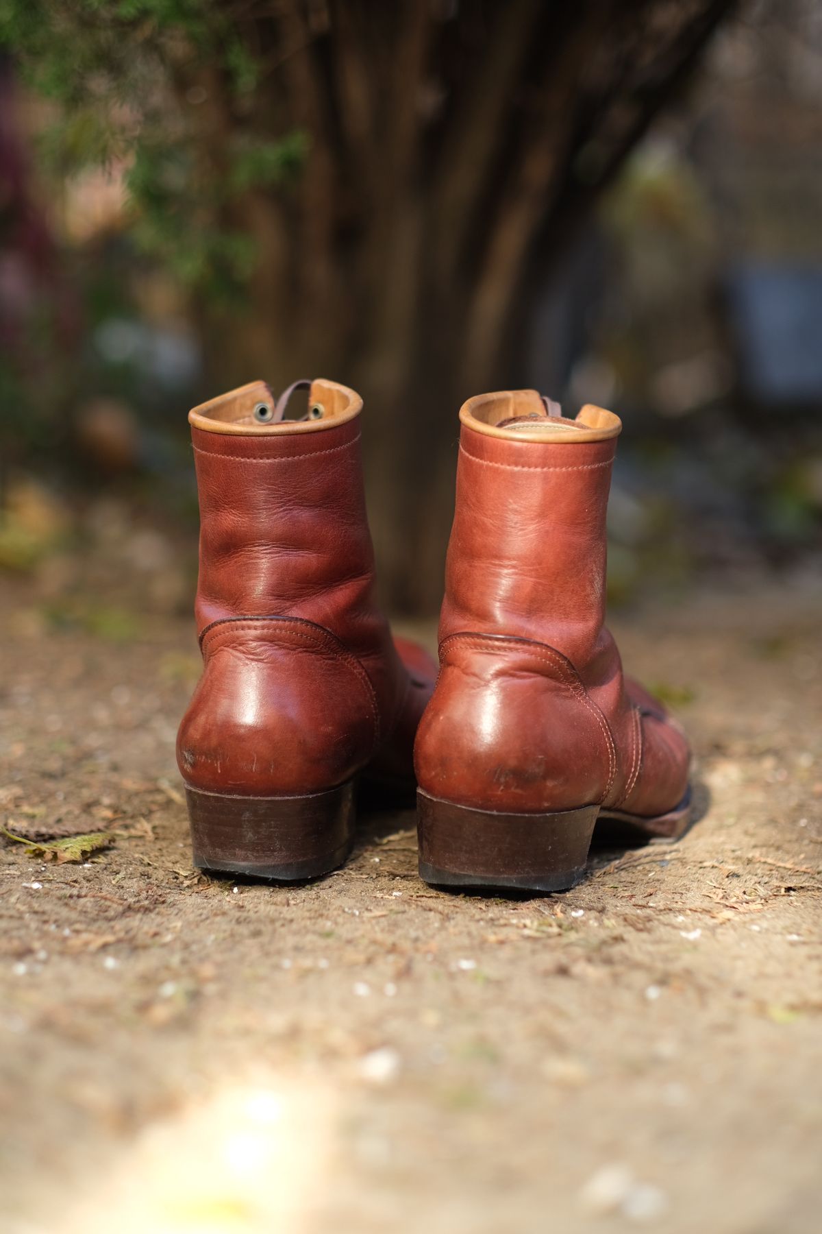 Photo by tlmader on December 5, 2025 of the Jorge Guadarrama Custom Model in Lefarc Cognac Albatros.