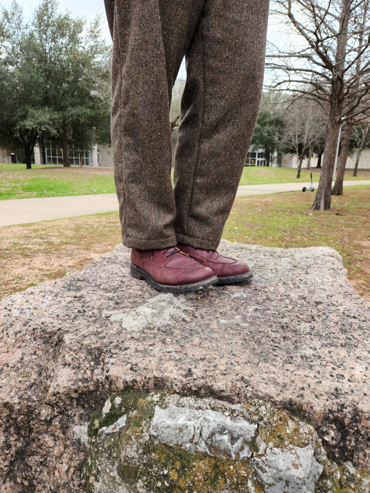 Photo by tlmader on February 4, 2023 of the Role Club Townsman Lace Boots in Horween Color 8 Shell Cordovan.