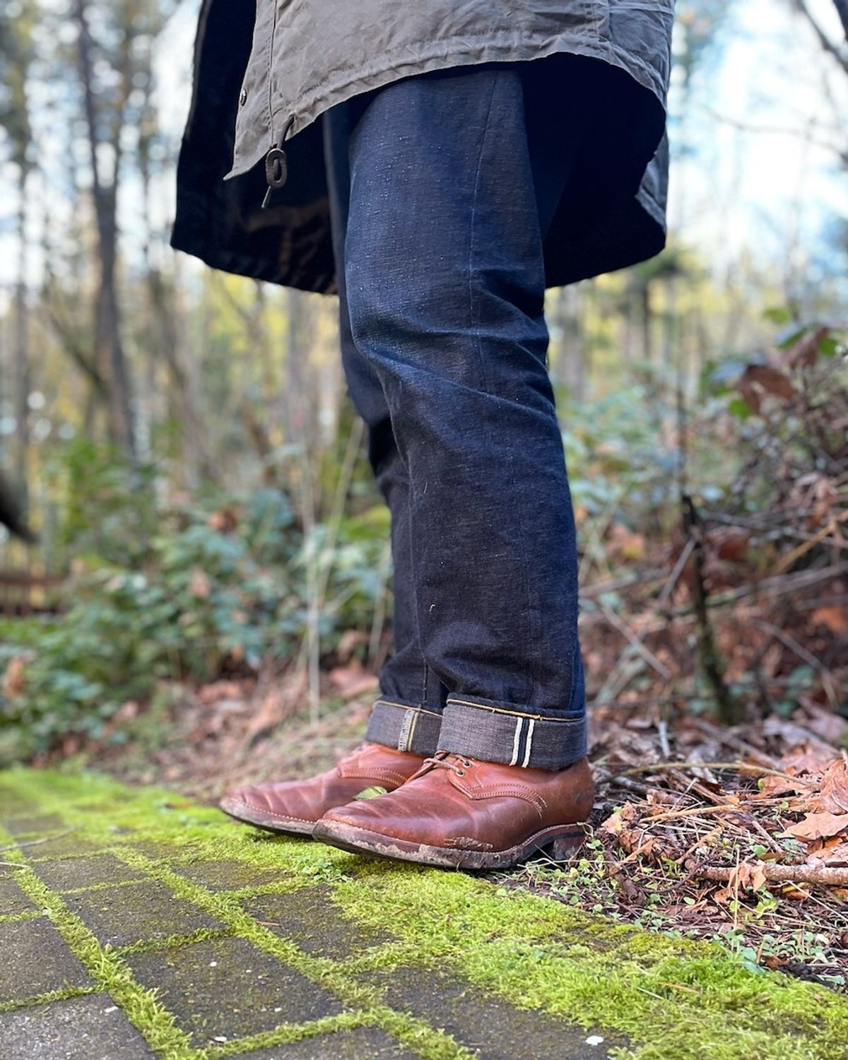 Photo by tlmader on January 24, 2022 of the Flame Panda Service Boot in Horween Bourbon Shell Cordovan.