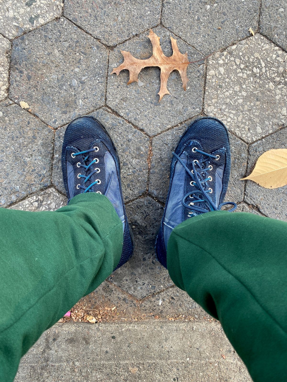 Photo by tlmader on November 30, 2024 of the Danner x FDMTL Indigo Sashiko Boots in FDMTL Original Indigo Sashiko.