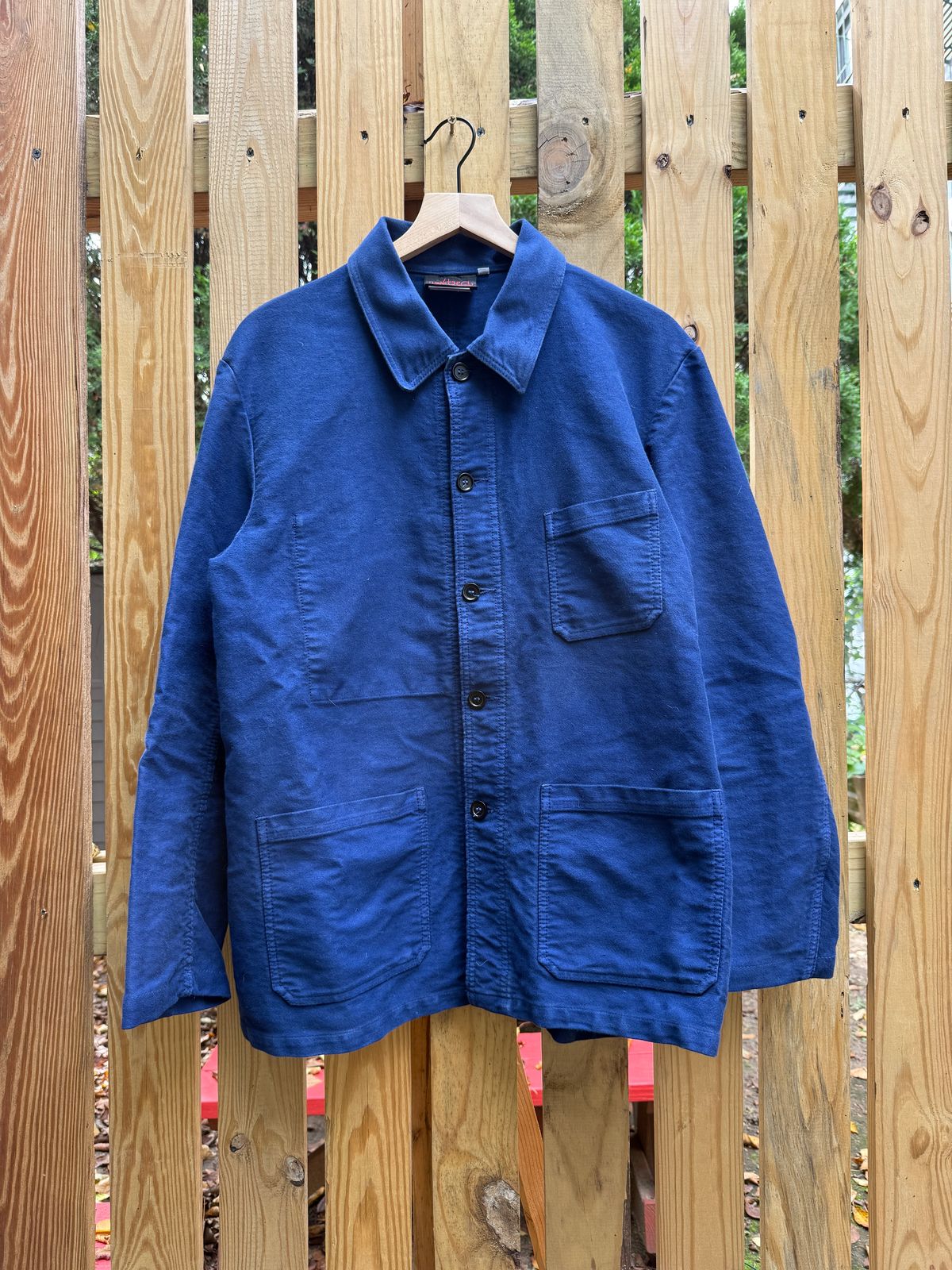 Photo by tlmader on September 27, 2025 of the Vetra Workwear Chore Jacket in Hydrone Sateen Moleskin 3M/5.