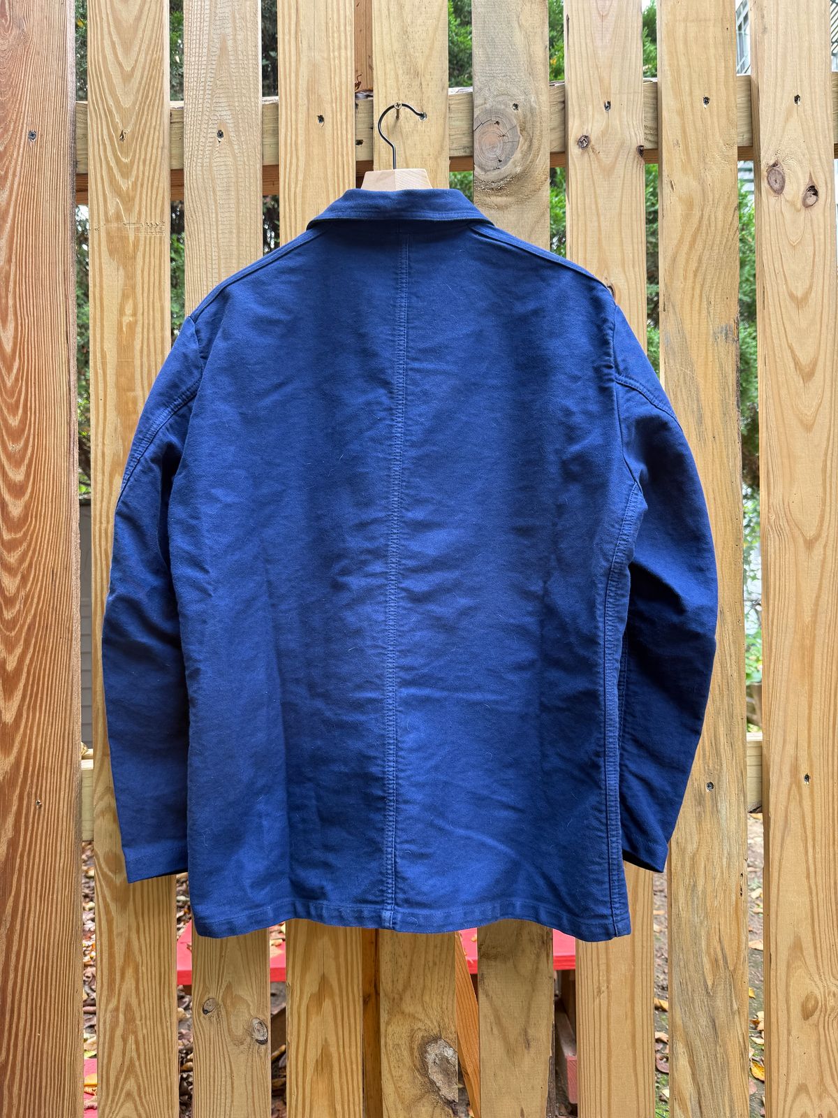 Photo by tlmader on September 27, 2025 of the Vetra Workwear Chore Jacket in Hydrone Sateen Moleskin 3M/5.