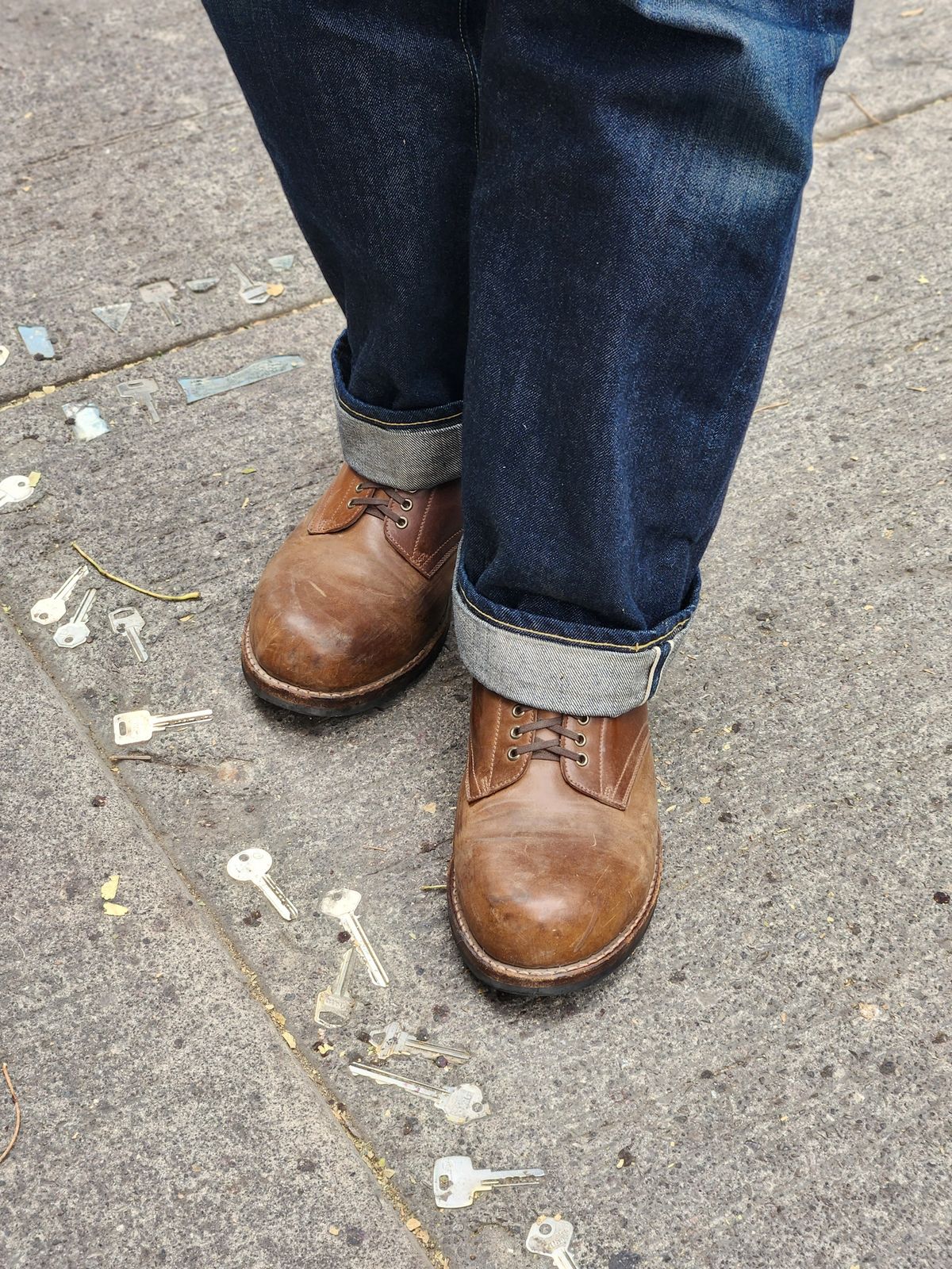 Photo by tlmader on January 13, 2024 of the Julian Boots Madison in Horween Bourbon Shell Cordovan.