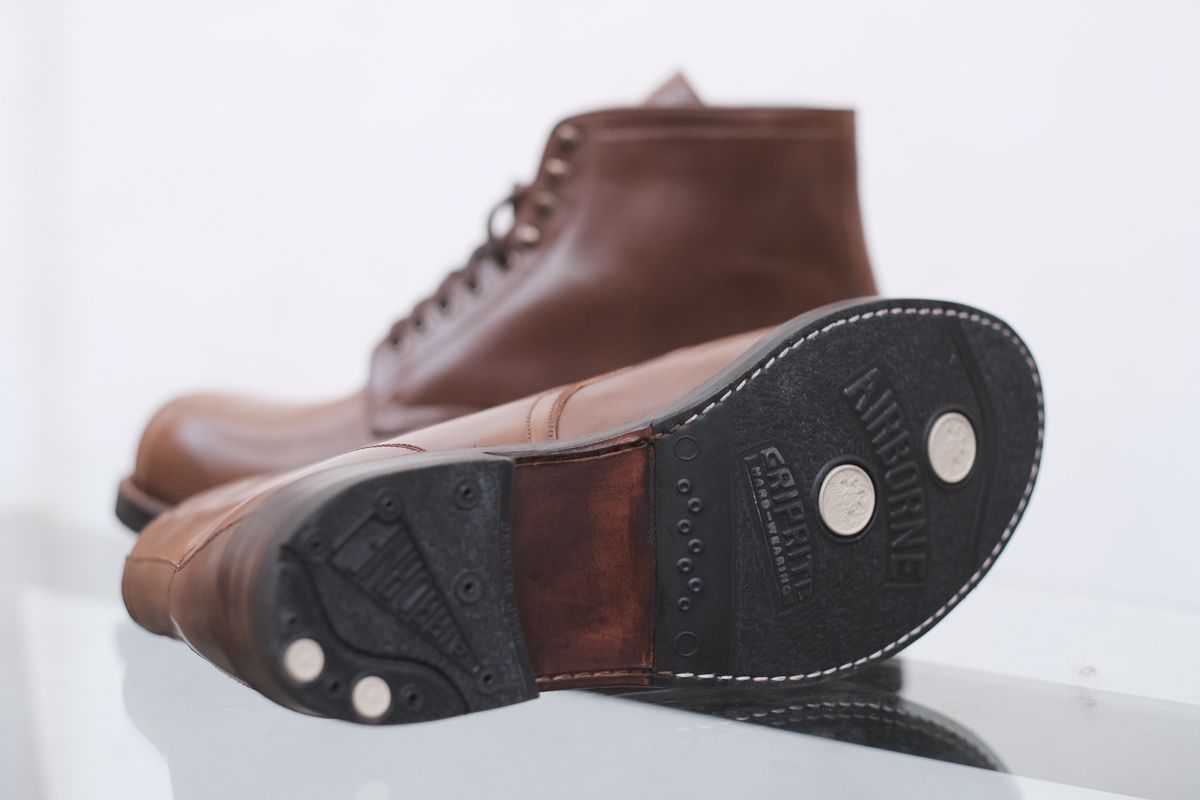 Photo by tlmader on November 1, 2023 of the Julian Boots Madison in Horween Bourbon Shell Cordovan.