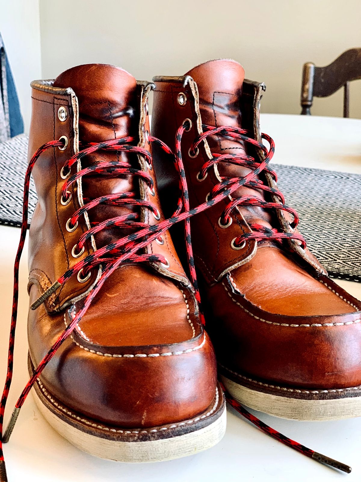 Photo by caneprevost on June 2, 2022 of the Red Wing Sport Boots in Unknown Material.