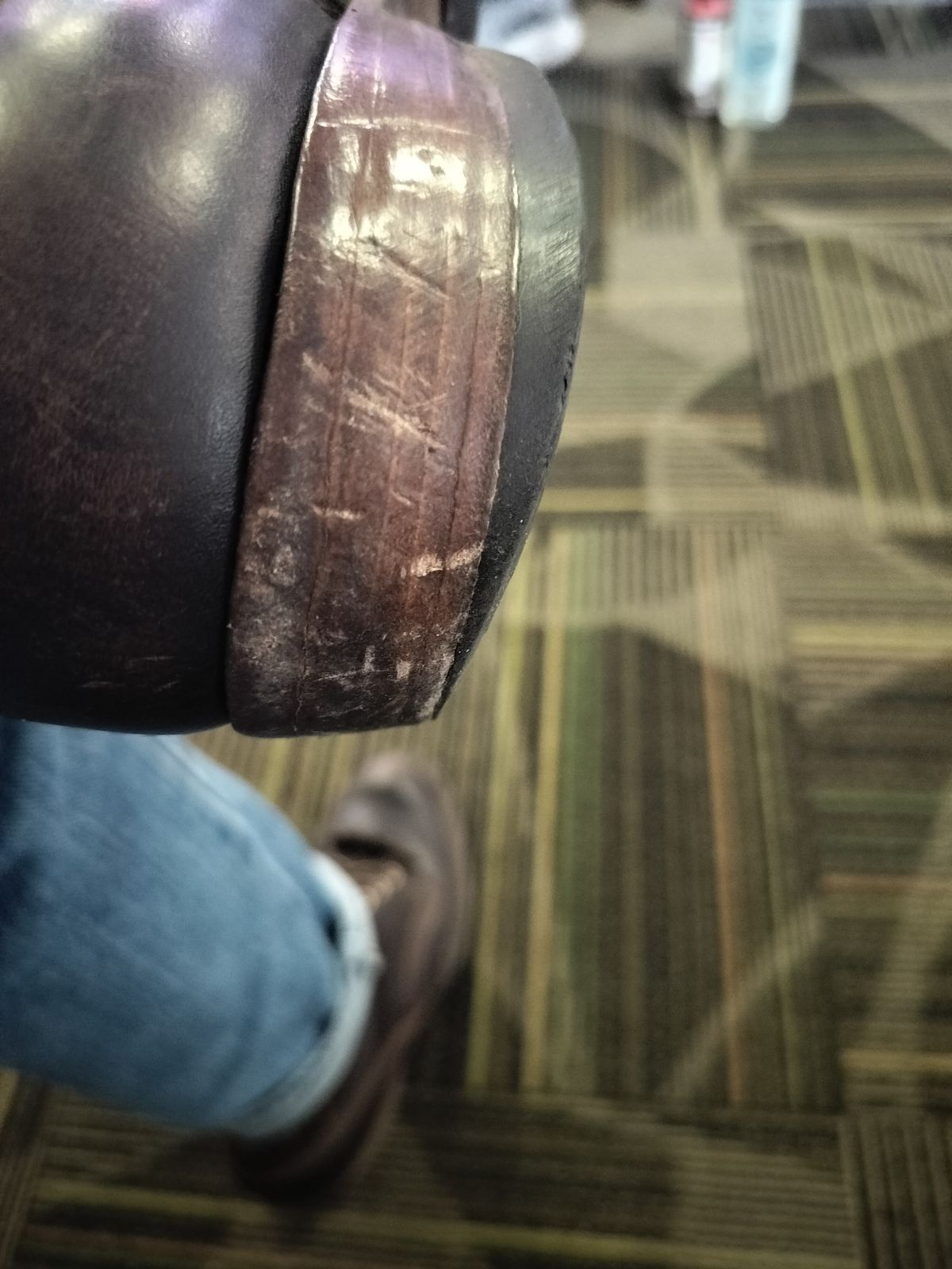 Photo by a1moyer on February 12, 2026 of the White's Custom Model in Horween Dark Brown Waxed Flesh & Seidel Brown Dress.