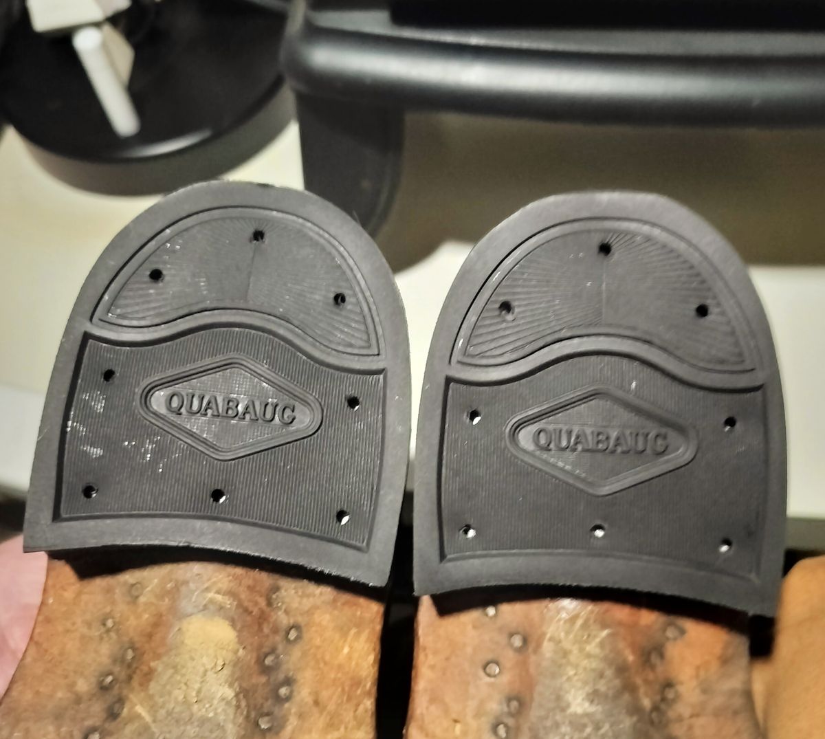 Photo by a1moyer on February 15, 2026 of the White's Custom Model in Horween Dark Brown Waxed Flesh & Seidel Brown Dress.