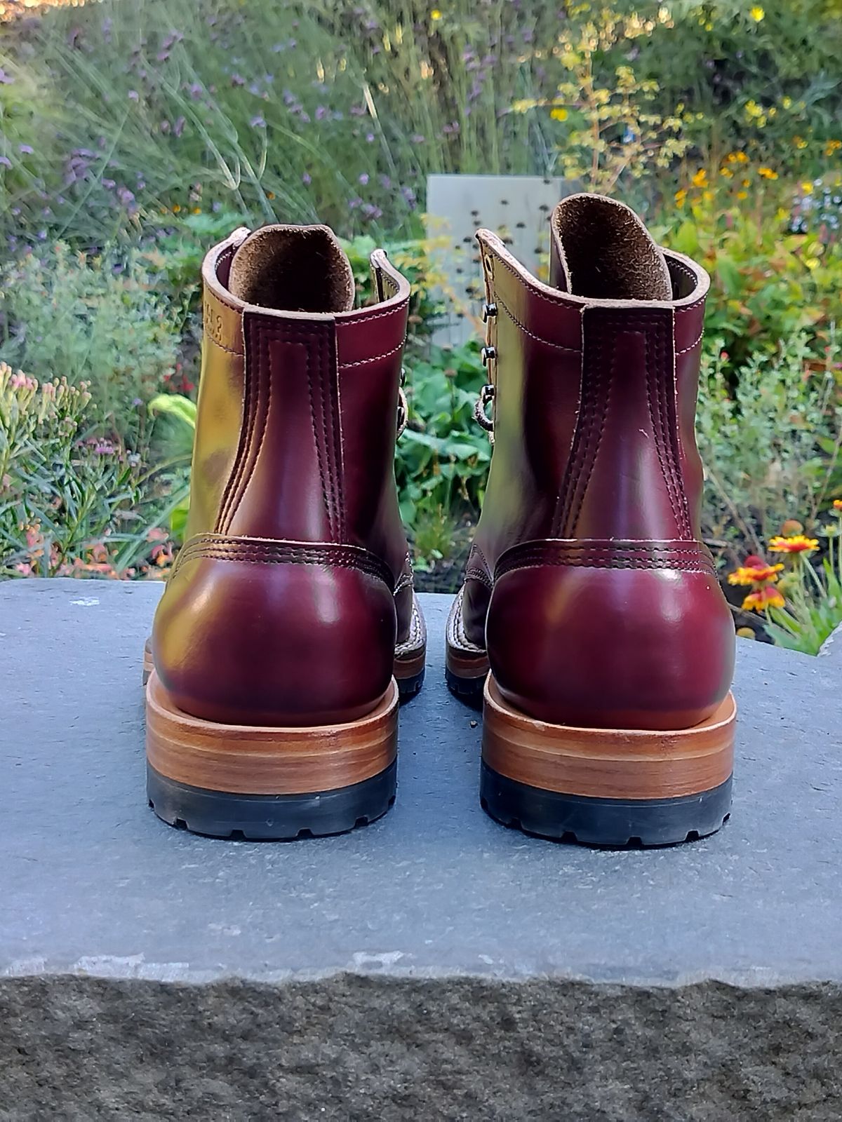 Photo by a1moyer on October 1, 2024 of the White's MP-Sherman Plain Toe in Horween Color 8 Chromexcel.