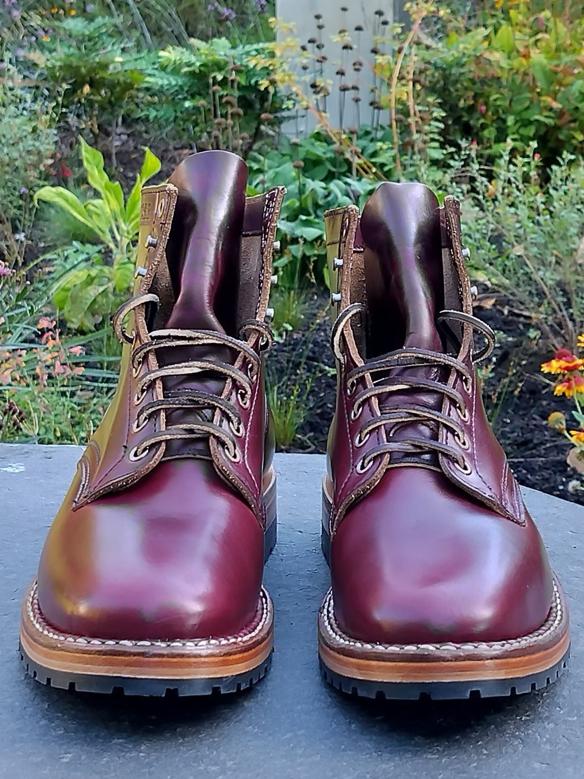Photo by a1moyer on October 1, 2024 of the White's MP-Sherman Plain Toe in Horween Color 8 Chromexcel.