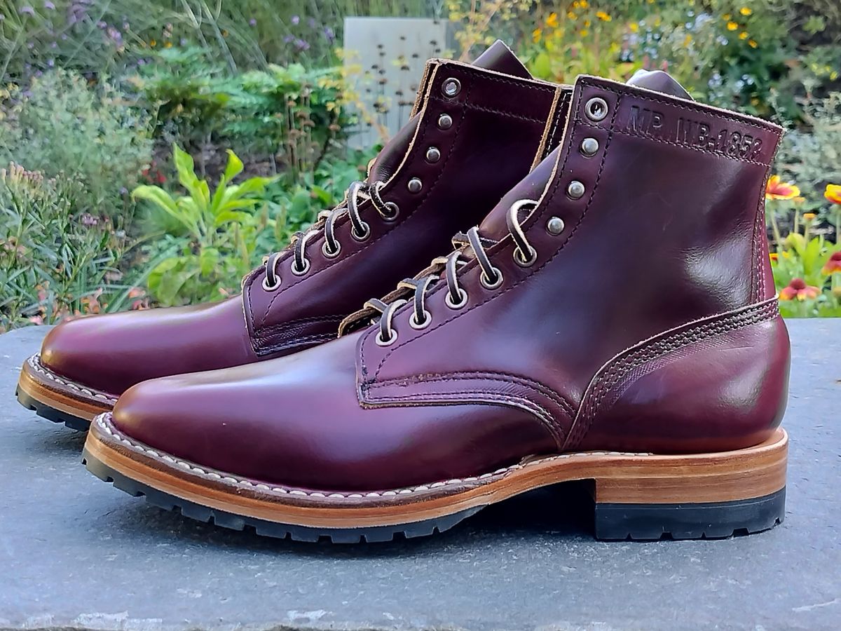 Photo by a1moyer on October 1, 2024 of the White's MP-Sherman Plain Toe in Horween Color 8 Chromexcel.