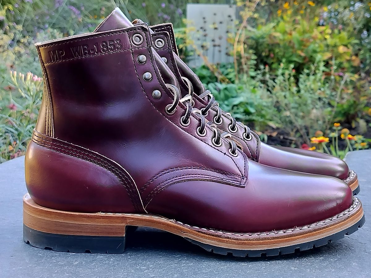 Photo by a1moyer on October 1, 2024 of the White's MP-Sherman Plain Toe in Horween Color 8 Chromexcel.