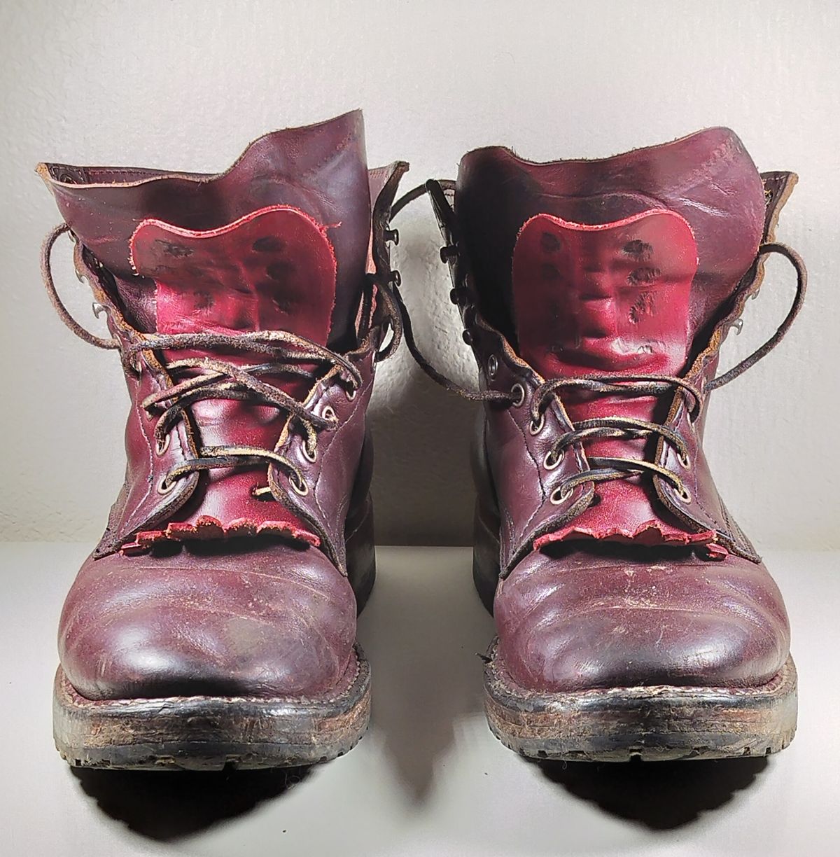 Photo by a1moyer on November 25, 2024 of the White's MP-Sherman Plain Toe in Horween Color 8 Chromexcel.