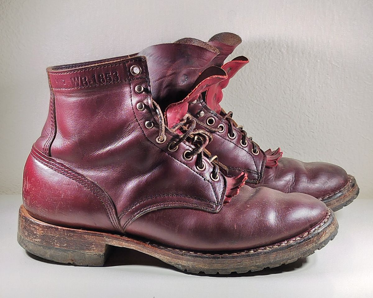 Photo by a1moyer on November 25, 2024 of the White's MP-Sherman Plain Toe in Horween Color 8 Chromexcel.