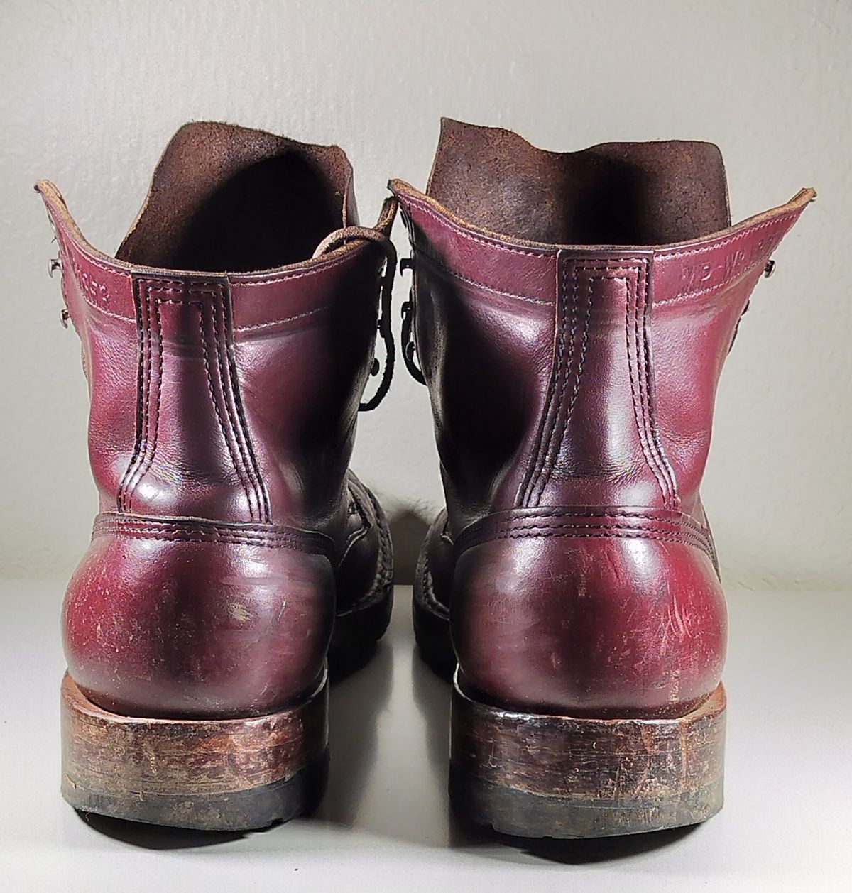 Photo by a1moyer on November 25, 2024 of the White's MP-Sherman Plain Toe in Horween Color 8 Chromexcel.