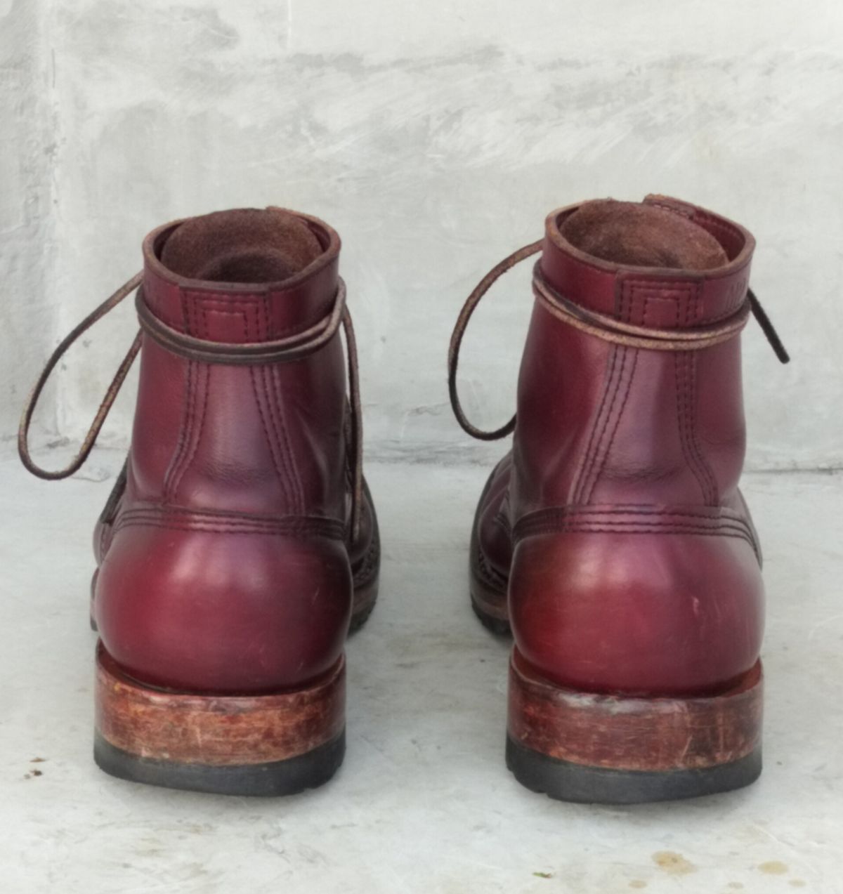 Photo by a1moyer on December 4, 2024 of the White's MP-Sherman Plain Toe in Horween Color 8 Chromexcel.
