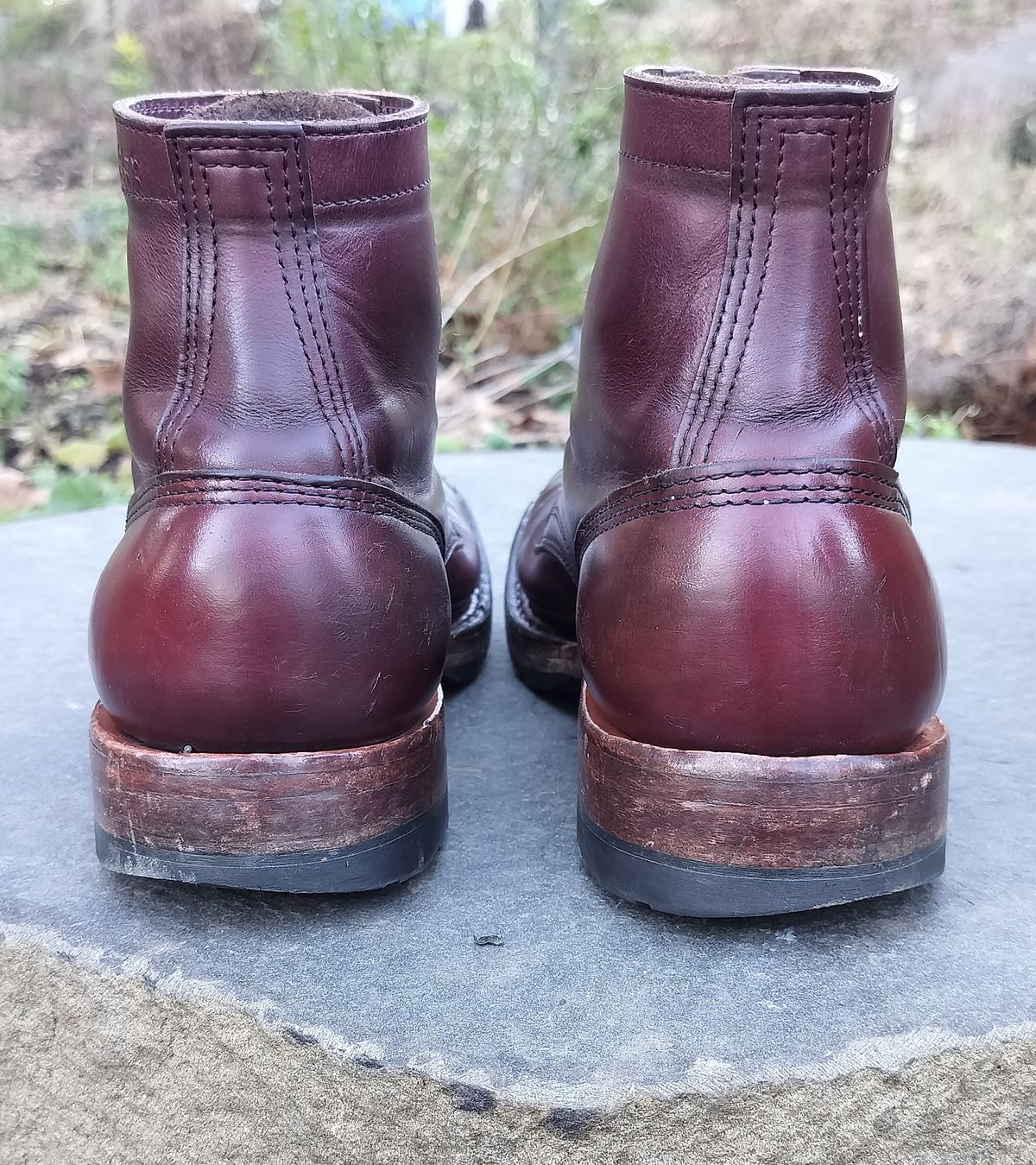 Photo by a1moyer on February 1, 2025 of the White's MP-Sherman Plain Toe in Horween Color 8 Chromexcel.