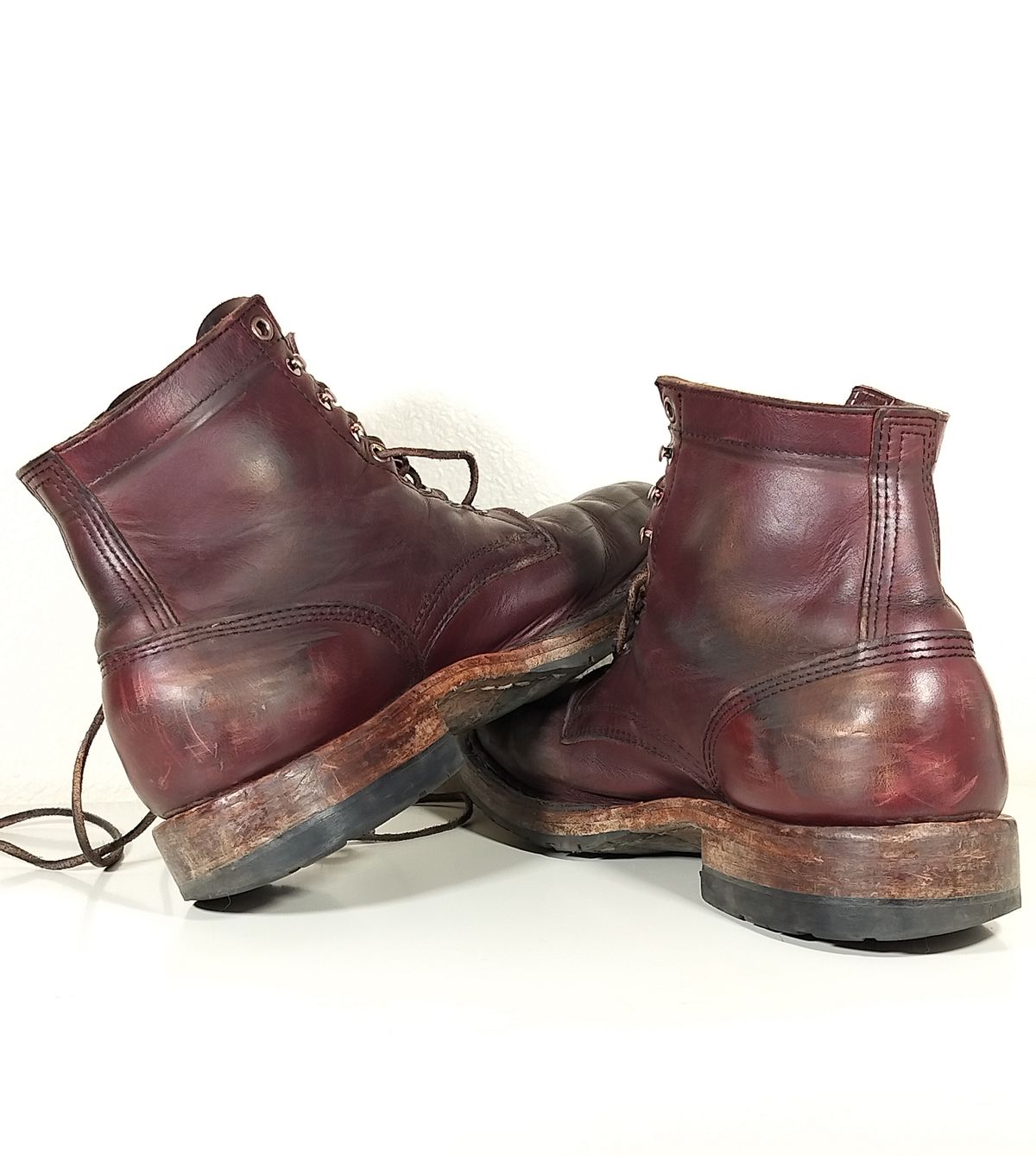 Photo by a1moyer on February 8, 2025 of the White's MP-Sherman Plain Toe in Horween Color 8 Chromexcel.